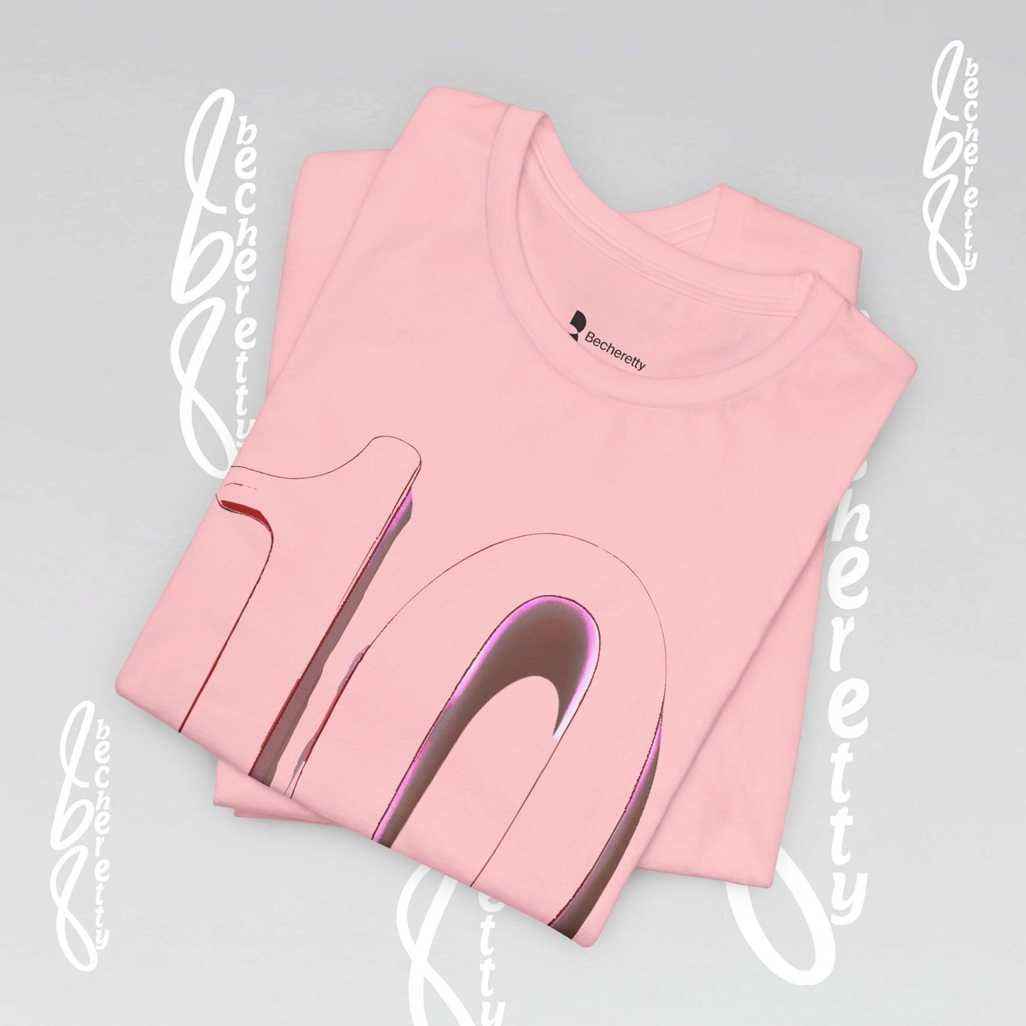 Number 10 - Graphic Unisex Tee - Becheretty Minimalist Style - Everyday Comfort, Sports Lovers