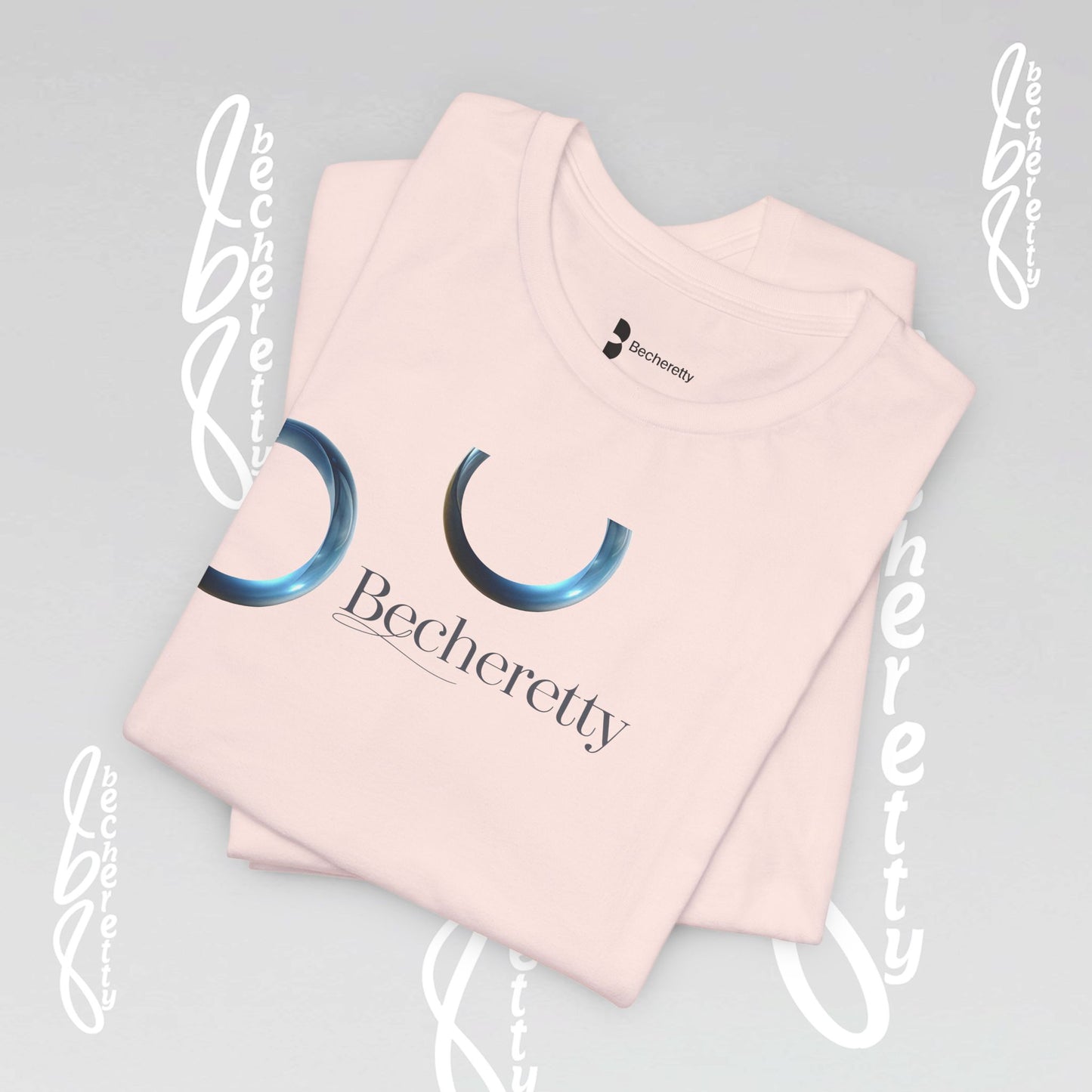 Becheretty Graphic T-Shirt - Broken Vector Line - Casual Wear - Fashion Style