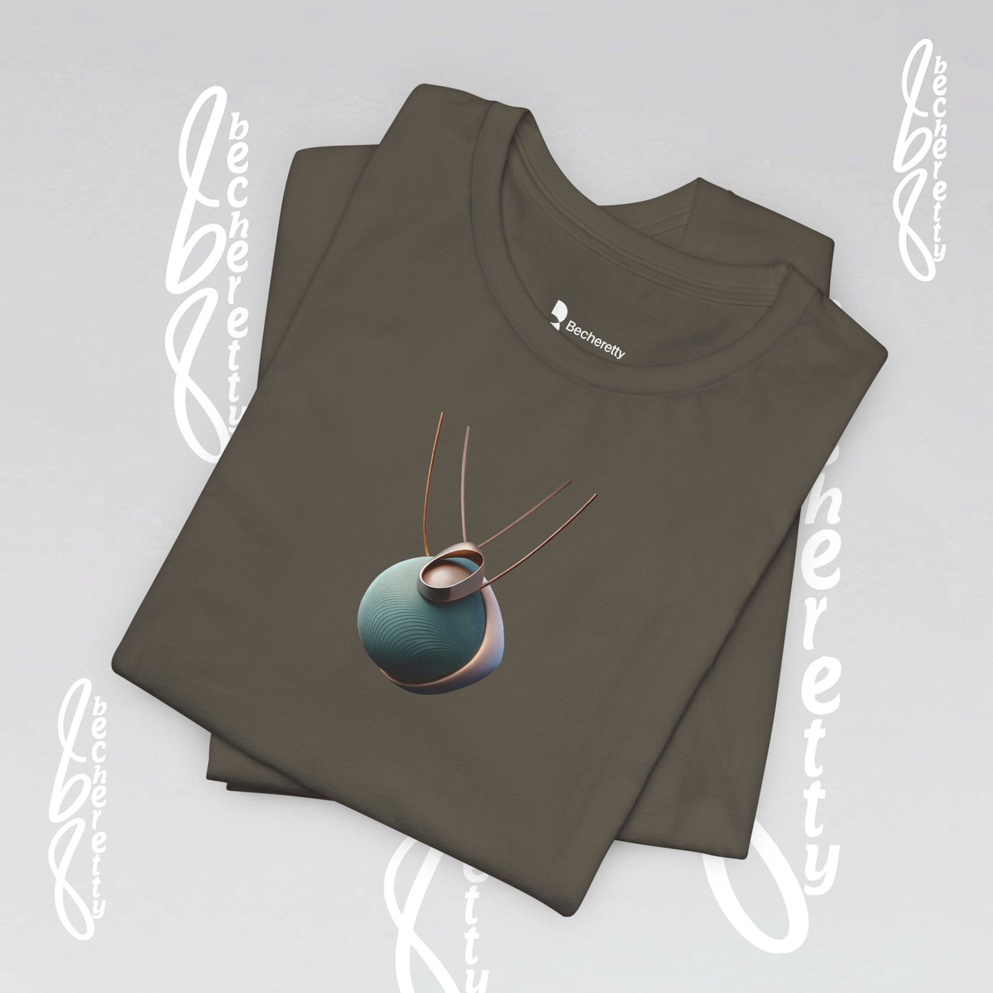 Artistic Necklace Graphic T-Shirt Becheretty - Perfect Women Gift - Style is Yours