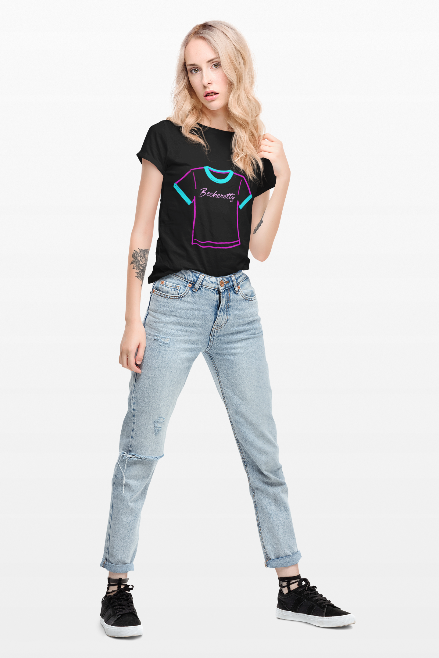 Becheretty Graphic T'Shirt - Fun Casual Wear for Everyday Style
