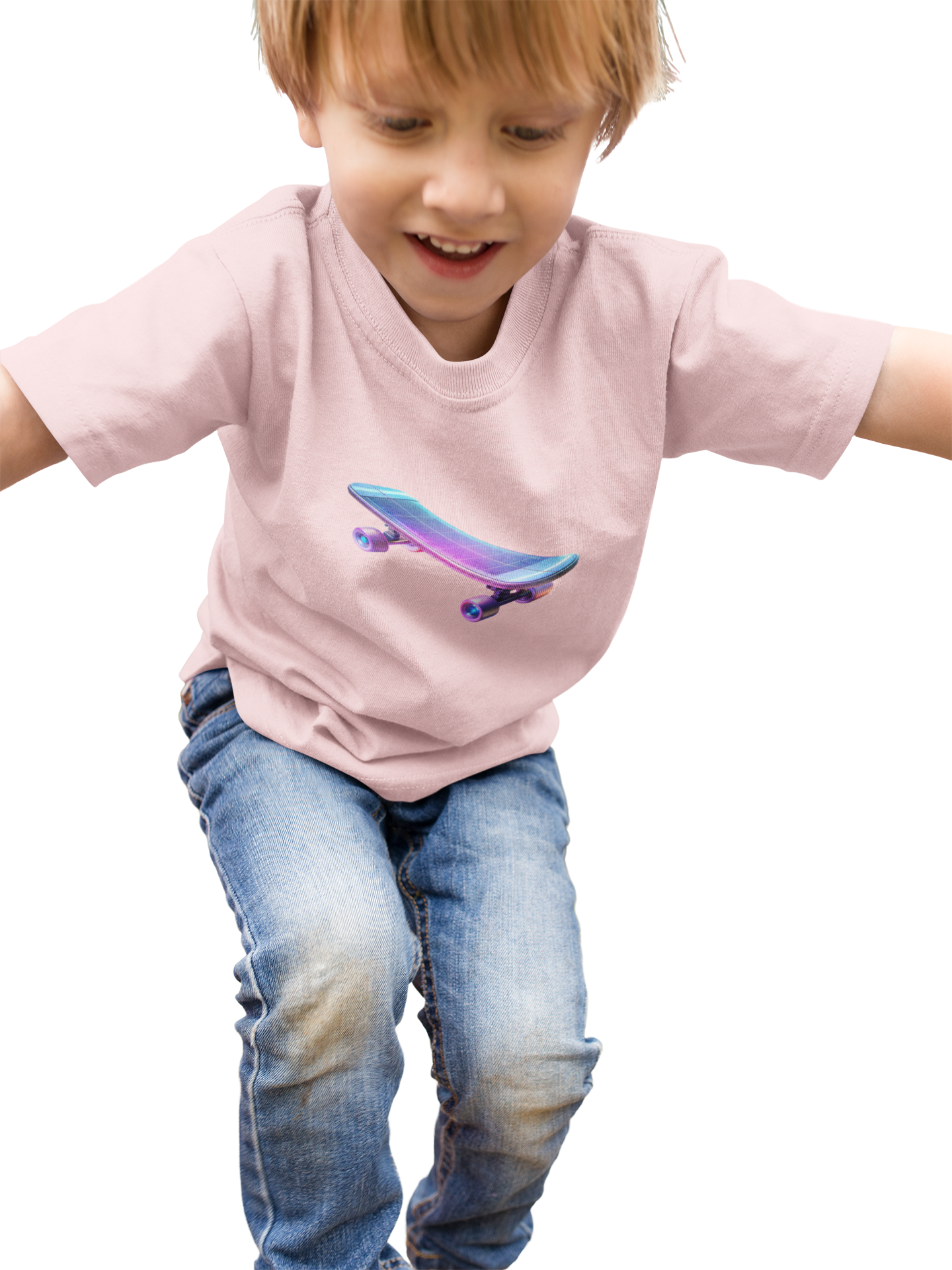 Toddler Short Sleeve T'Shirt - Futuristic Skateboard - Becheretty Graphic Design - Perfect for Playground
