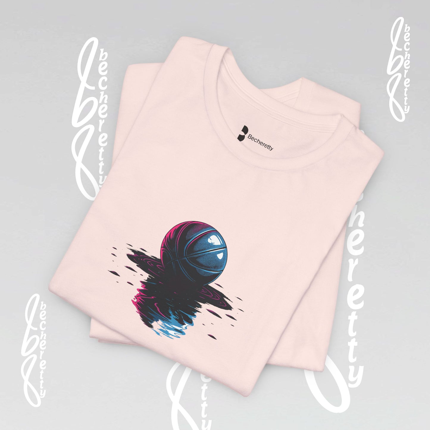 Basketball T-Shirt Unisex - Cool Graphic Becheretty - Perfect for Basketball Lovers - Casual Wear