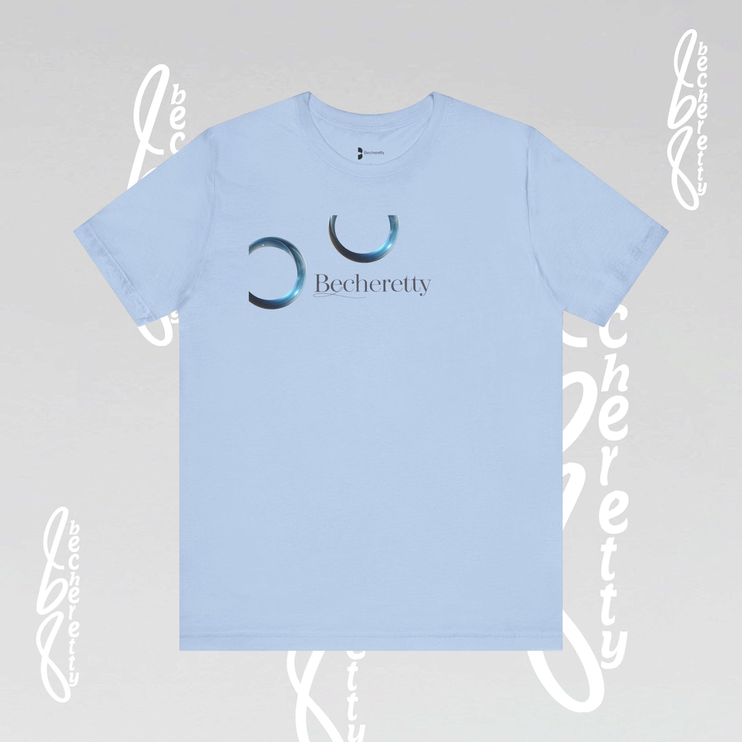Becheretty Graphic T-Shirt - Broken Vector Line - Casual Wear - Fashion Style
