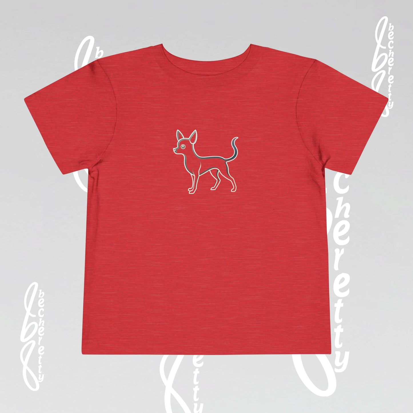 Adorable Chihuahua Toddler Tee - Cute Child's Shirt - Dog Lover Gift, Cozy Summer Apparel, Fun Birthday Outfit