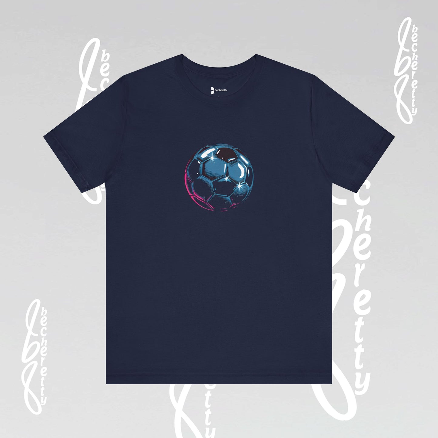 Artistic Soccer Ball - Unisex T-Shirt - Becheretty Graphic - Active Lifestyle / Casual Wear