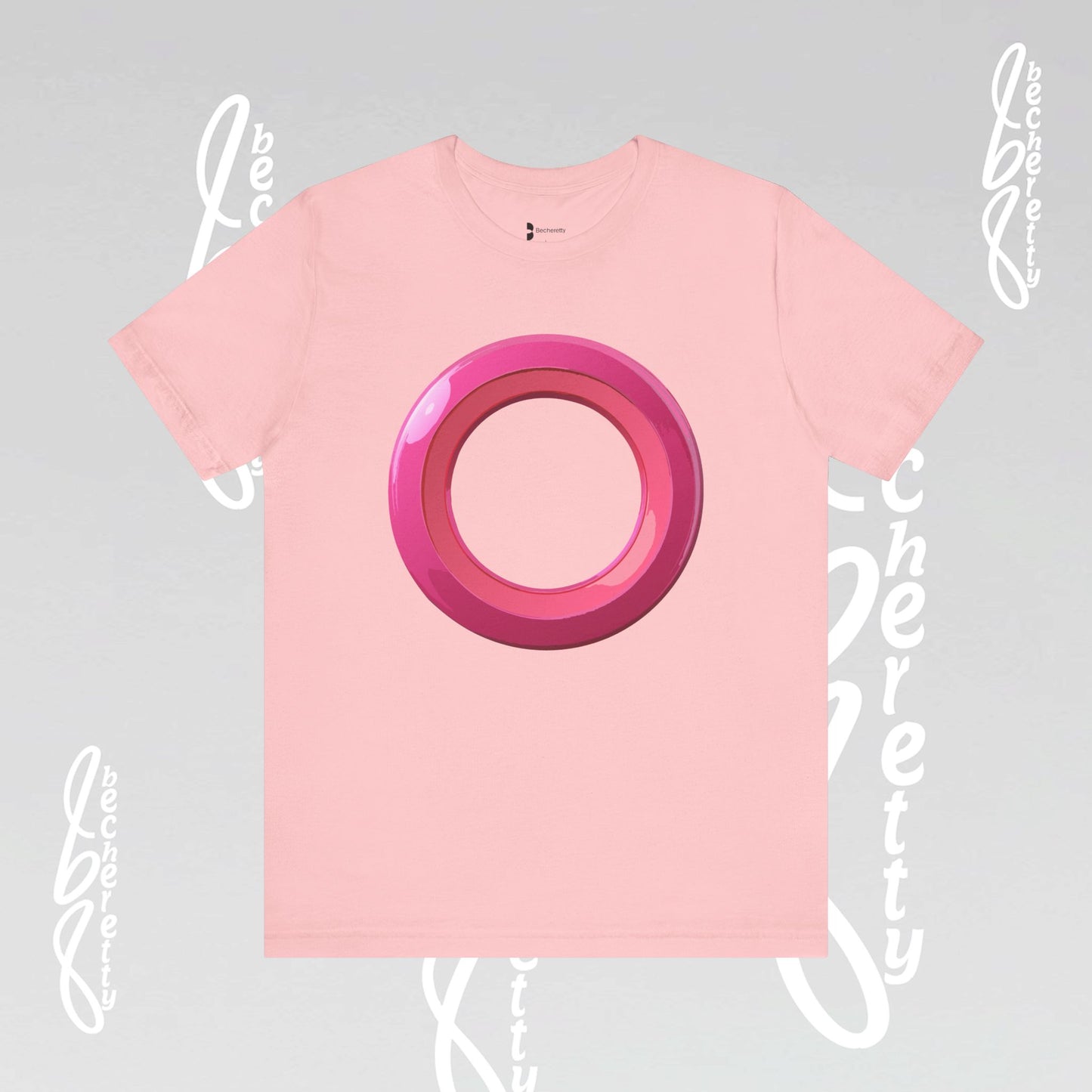 Beach Day - Pink Ring - Becheretty Design - Casual Wear, Gift for Friends, Everyday Style, Summer Fashion