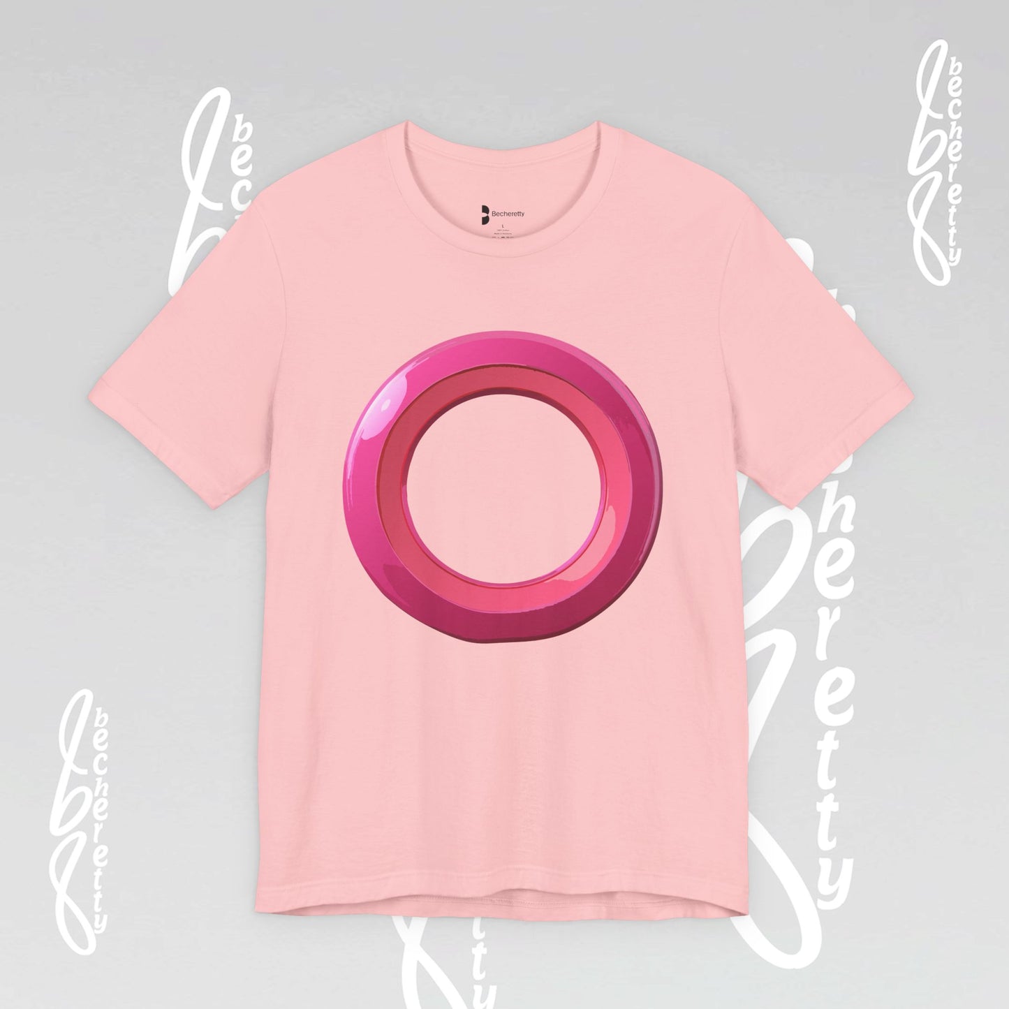 Beach Day - Pink Ring - Becheretty Design - Casual Wear, Gift for Friends, Everyday Style, Summer Fashion