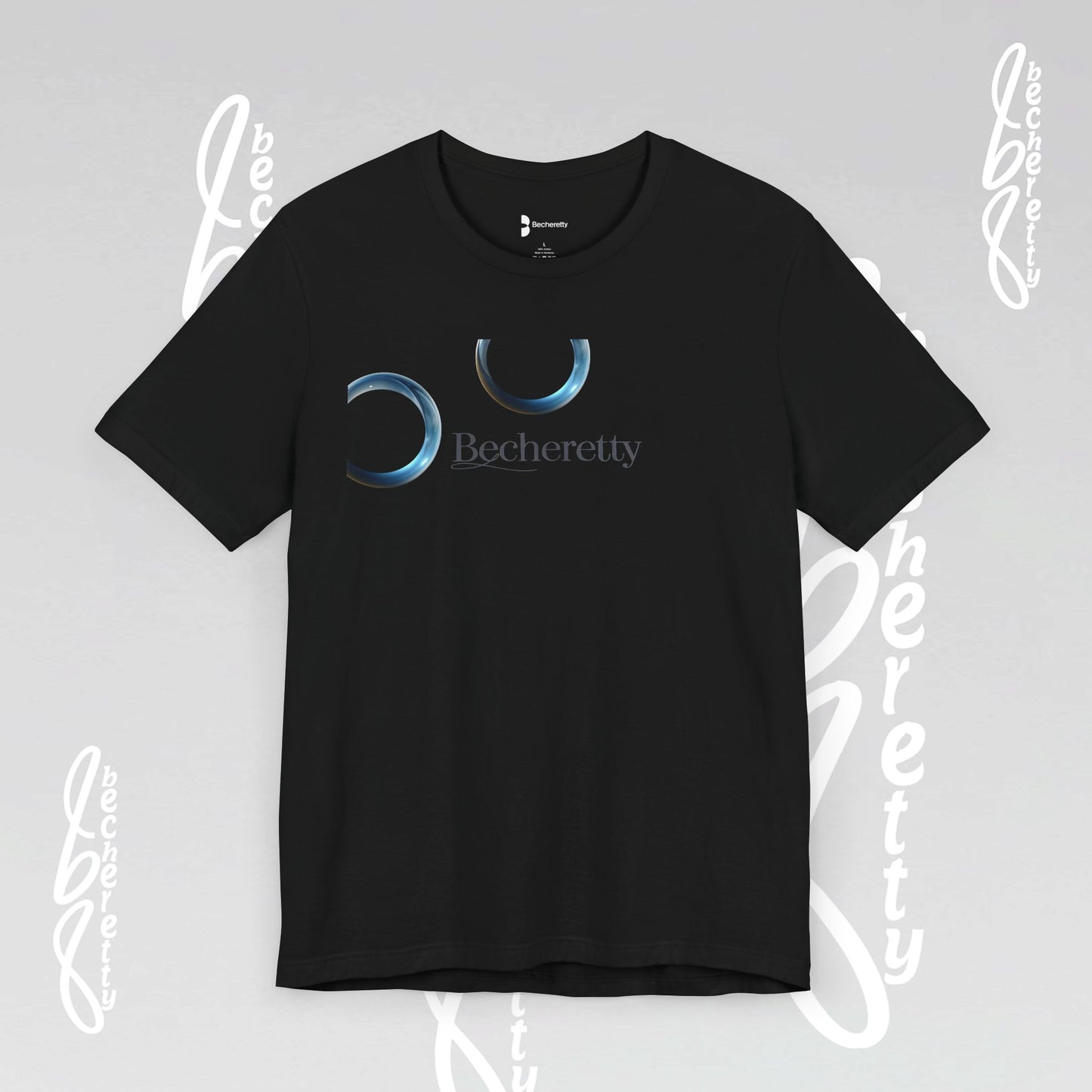 Becheretty Graphic T-Shirt - Broken Vector Line - Casual Wear - Fashion Style