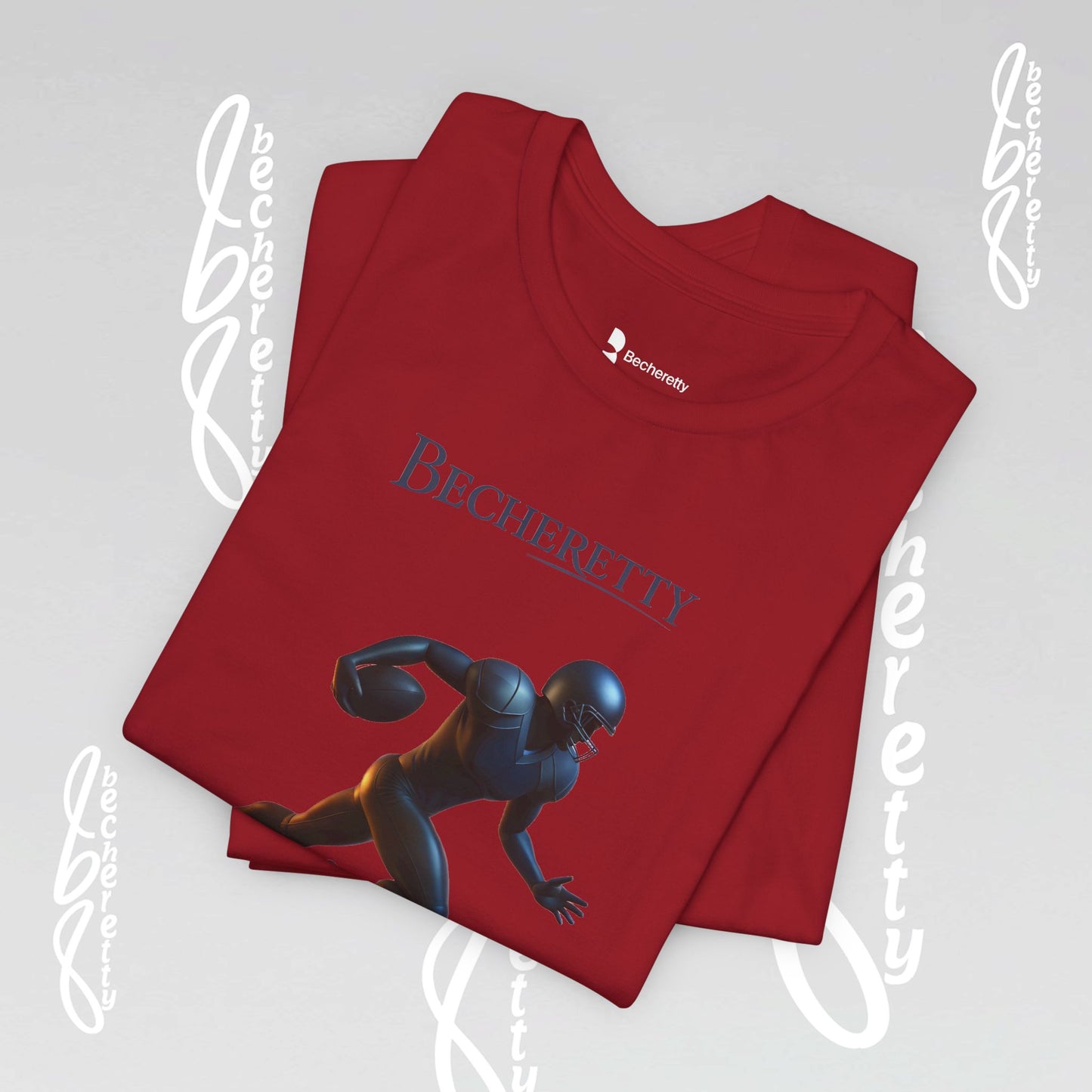 T-Shirt American Football Becheretty - Game Day Outfit - Perfect Gift for Him
