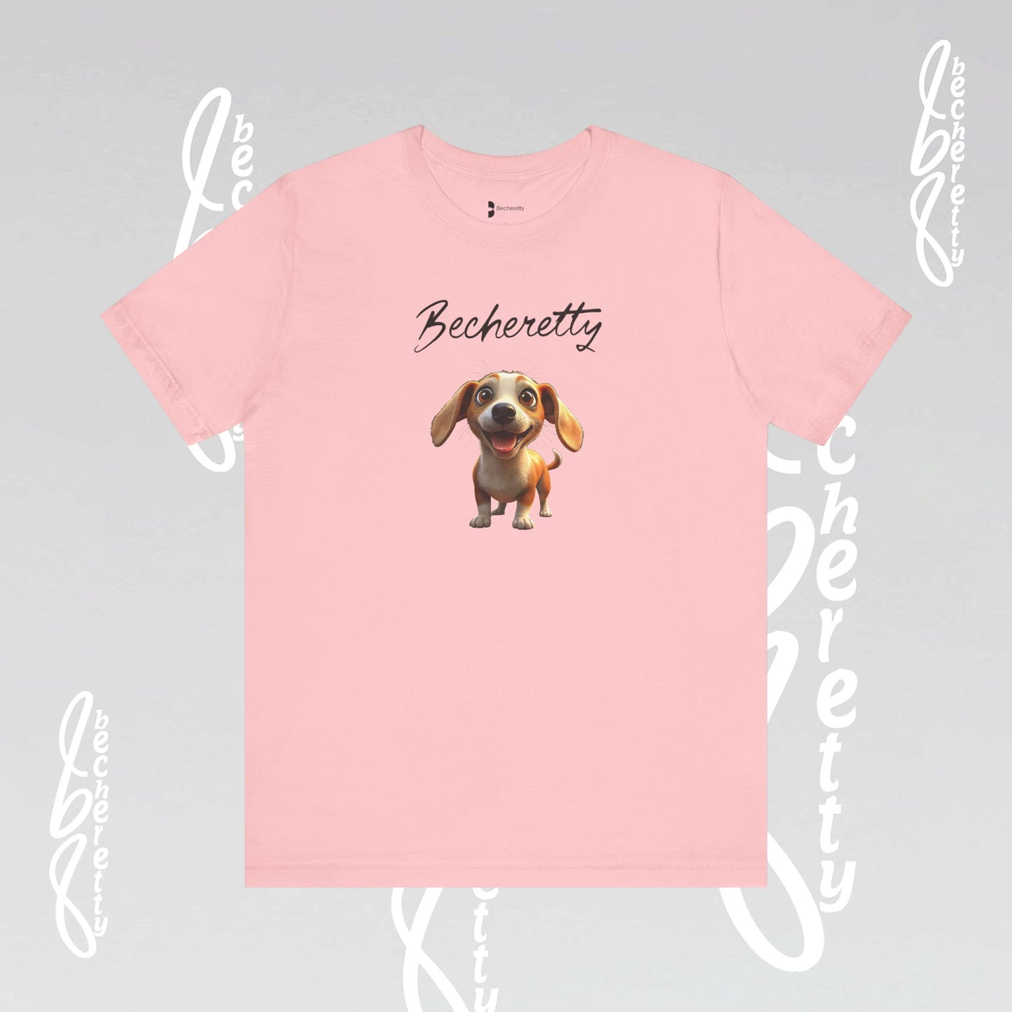 Funny Dog - Graphic Unisex T-Shirt Becheretty - Casual Wear
