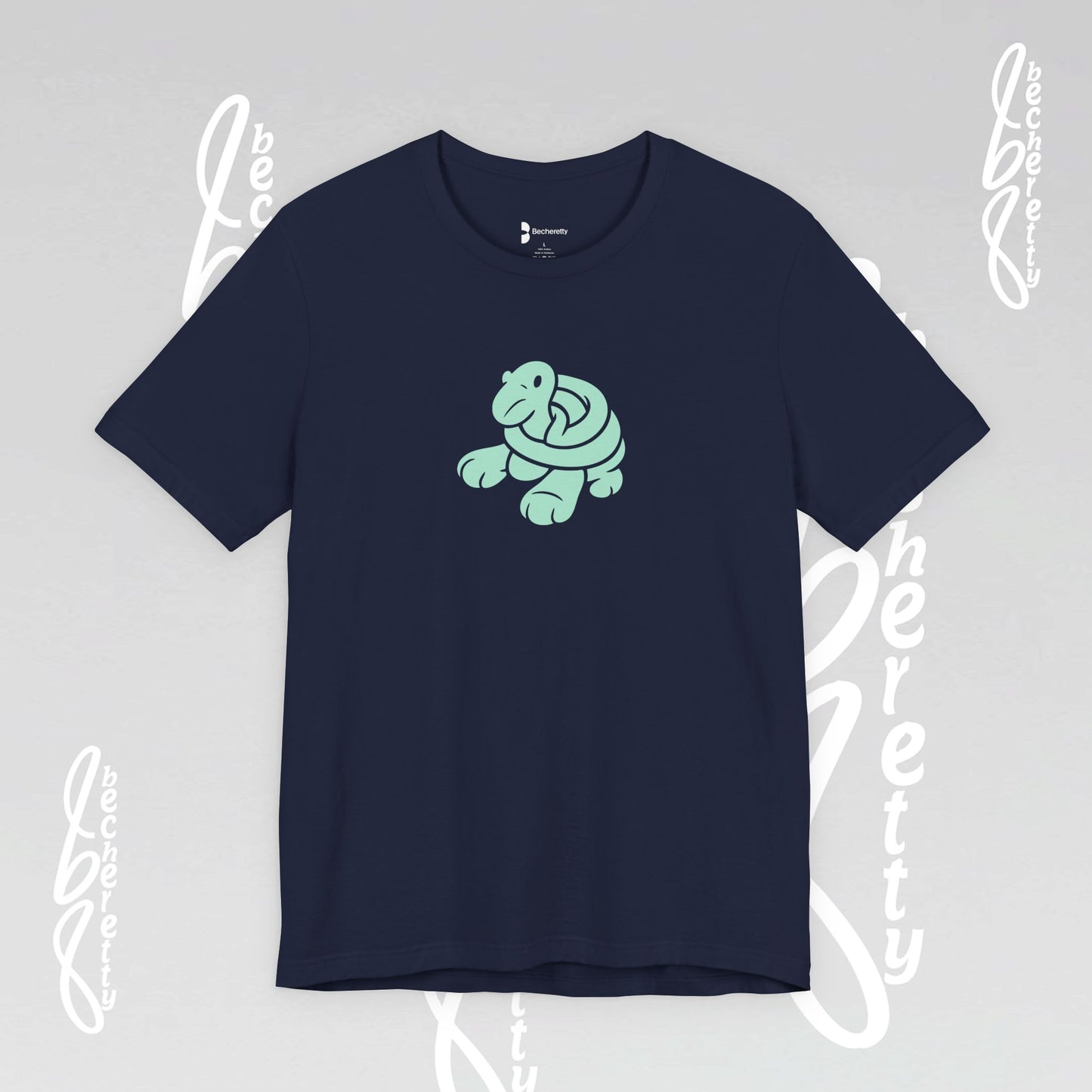 Turtle Tee - Inspired by a child's plasticine sculpture - Becheretty brings his work to life, supporting Autism Awareness and also highlighting his creativity.