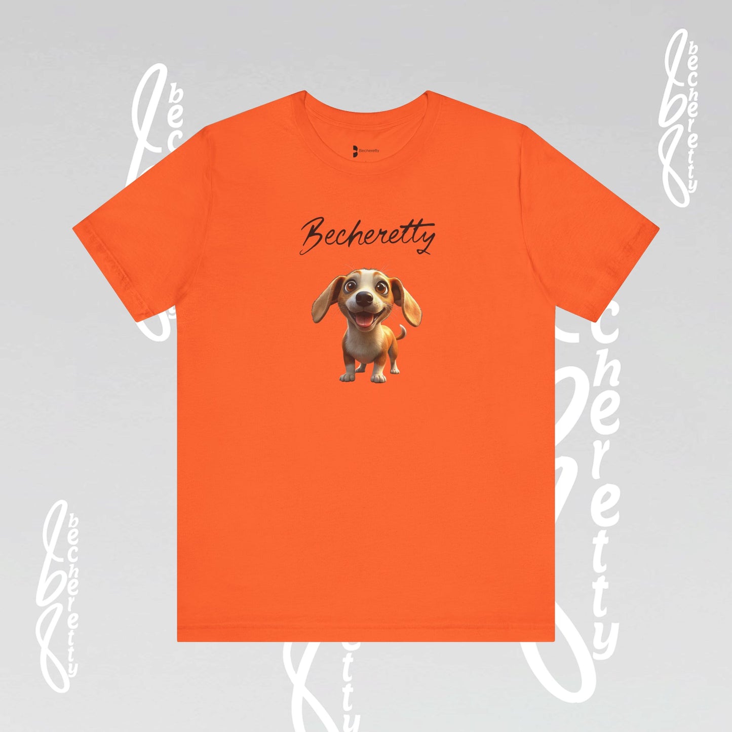 Funny Dog - Graphic Unisex T-Shirt Becheretty - Casual Wear
