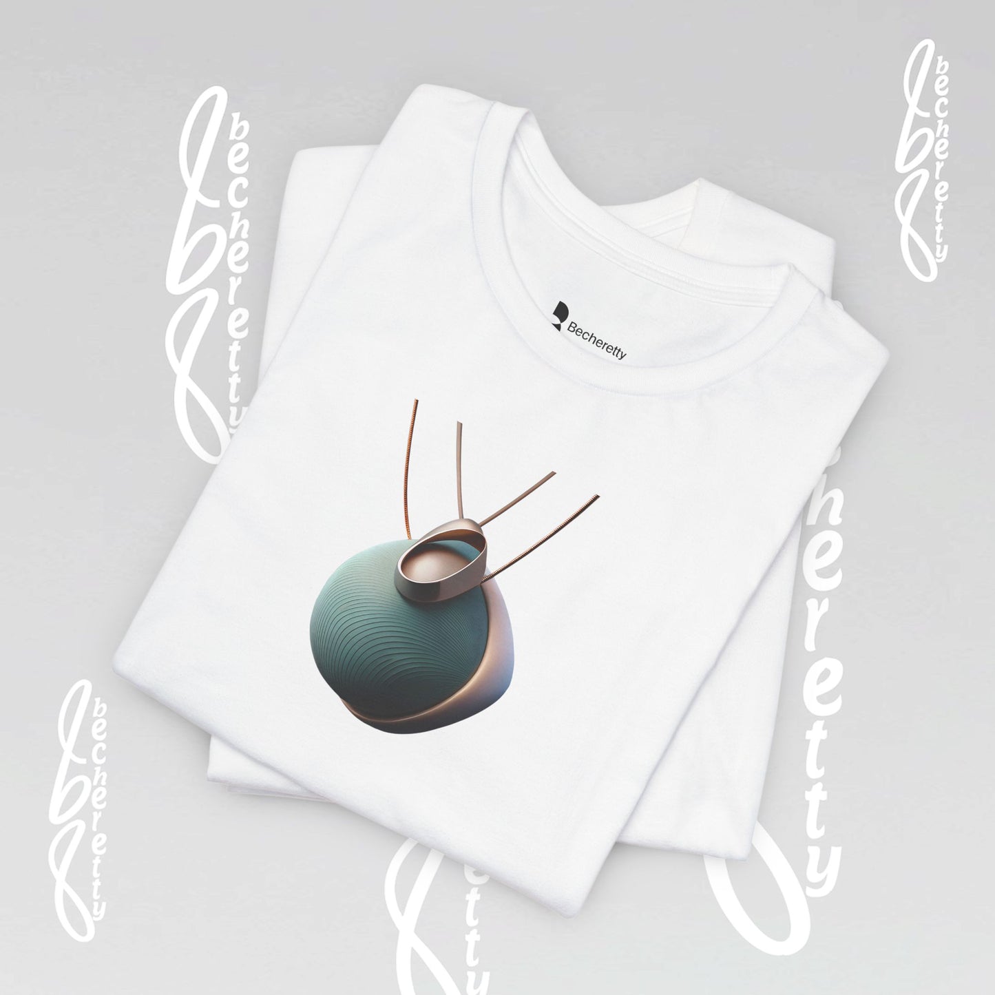 Artistic Necklace Graphic T-Shirt Becheretty - Perfect Women Gift - Casual Wear - Style is Yours