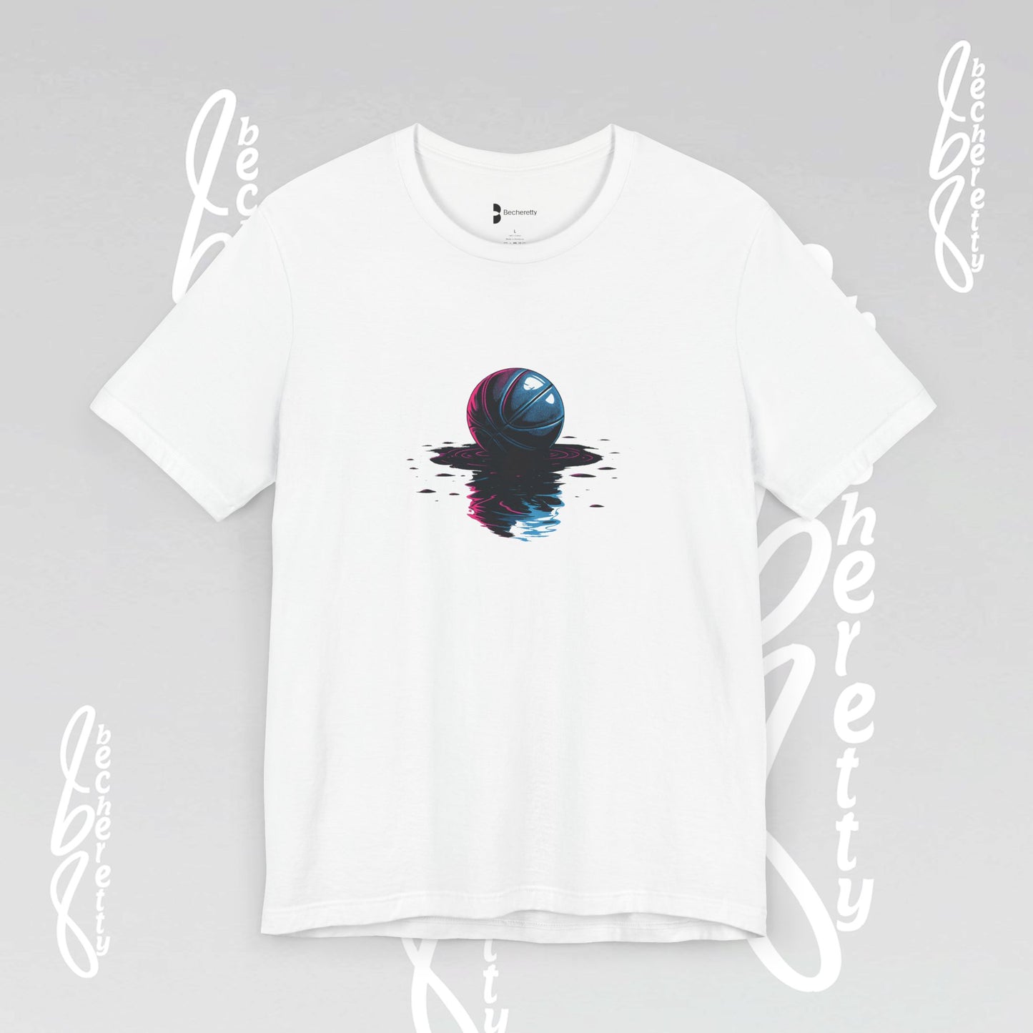 Basketball T-Shirt Unisex - Cool Graphic Becheretty - Perfect for Basketball Lovers - Casual Wear