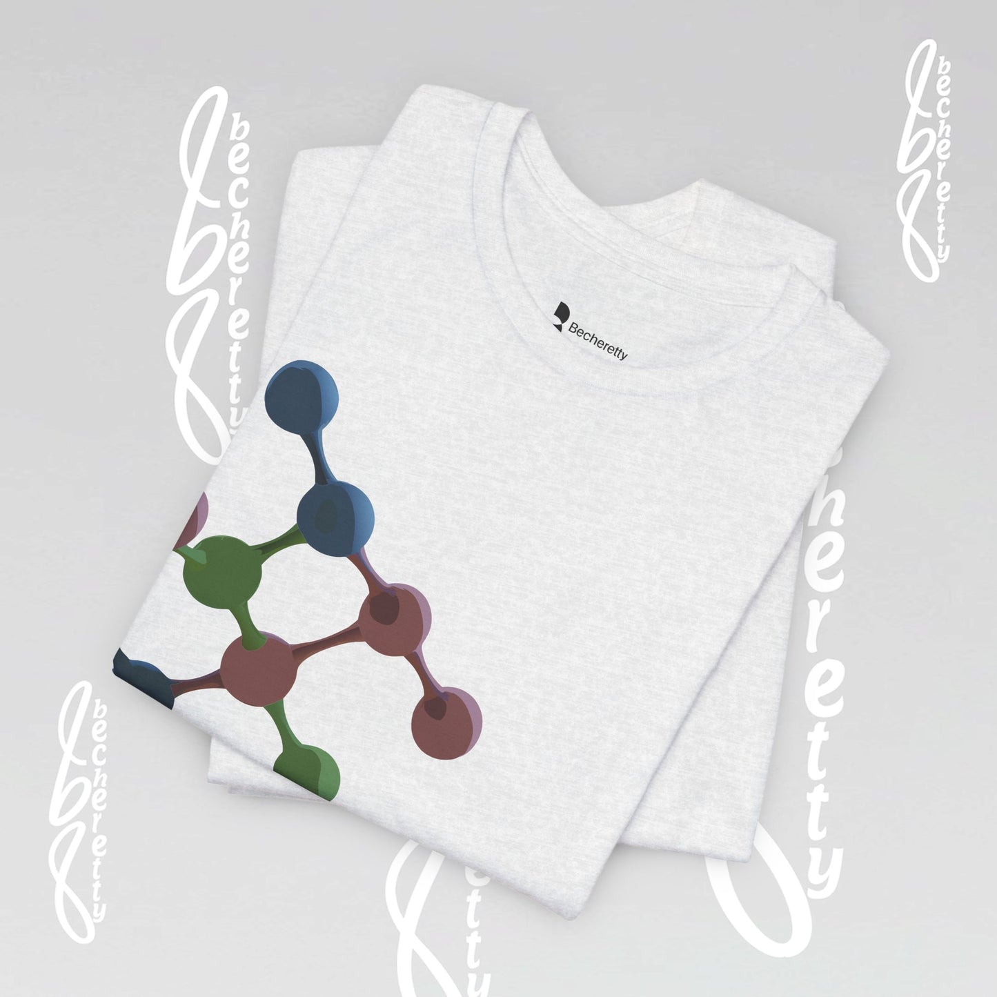 Autism Awareness T-Shirt "Molecule" Minimalist Graphic Becheretty - Style with a statement
