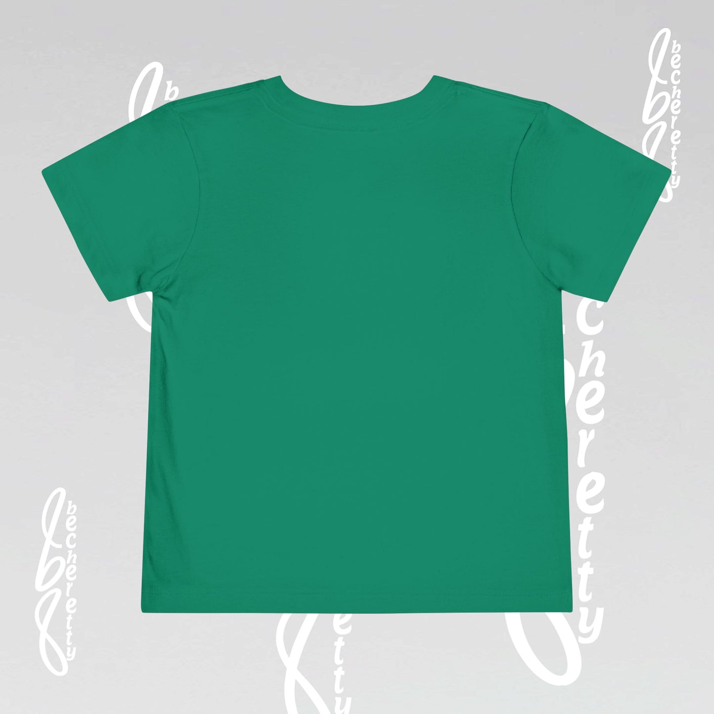 Toddler T-Shirt with a Cute Dino - Becheretty Playful Design Tee - Birthday Gift Idea
