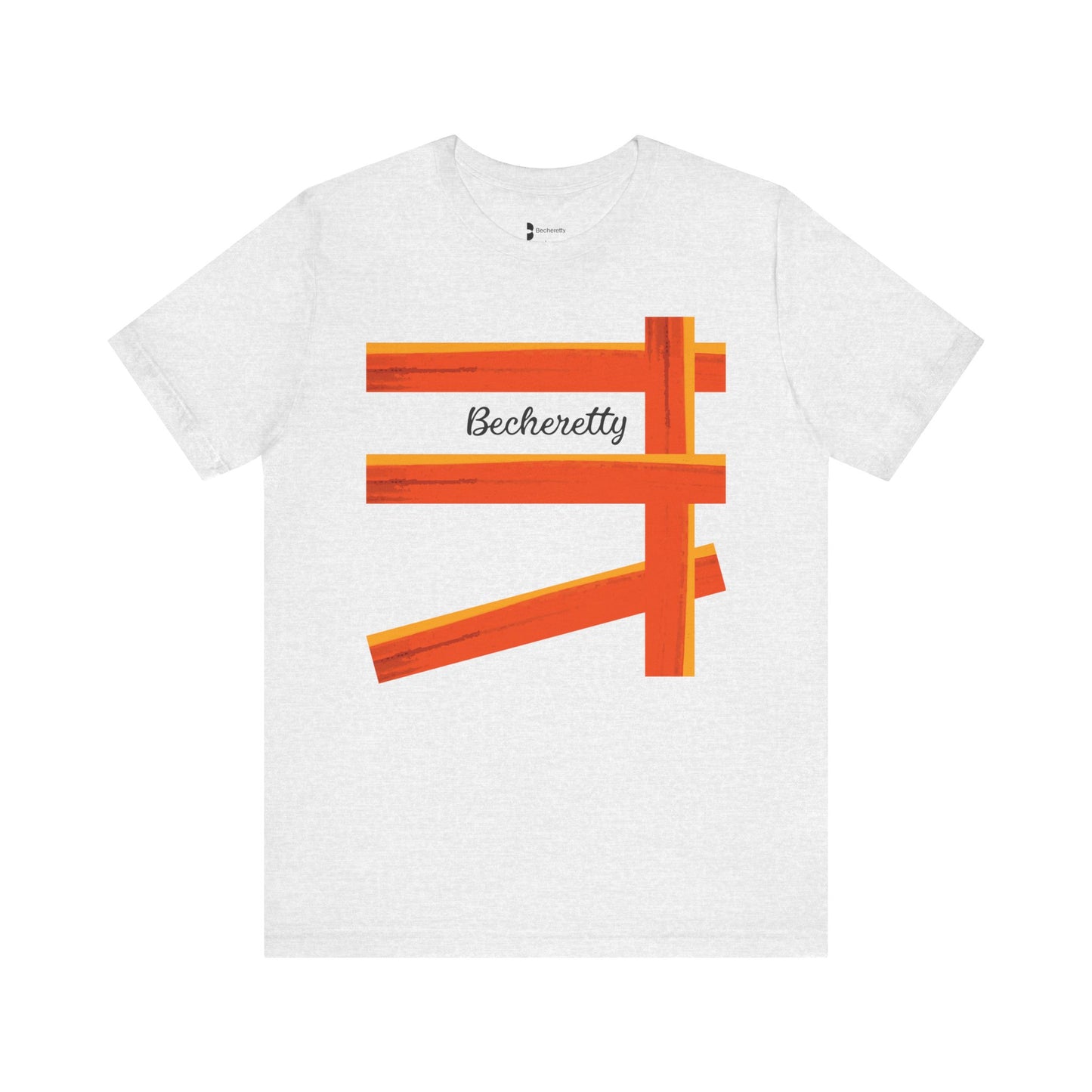 Vibrant Graphic Tee for Creative Souls, Becheretty Unisex T-Shirt, Casual Wear, Gift for Art Lovers, Everyday Comfort