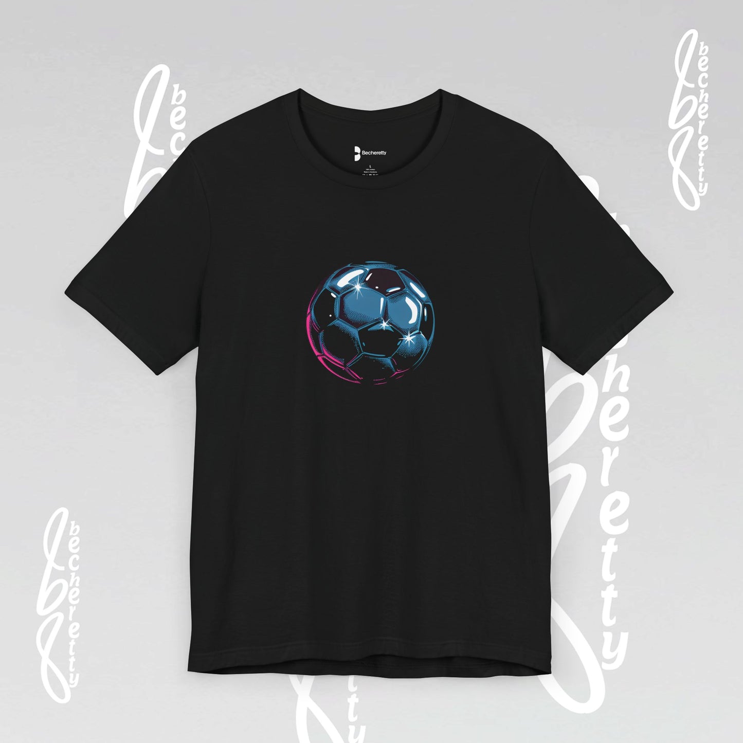 Artistic Soccer Ball - Unisex T-Shirt - Becheretty Graphic - Active Lifestyle / Casual Wear