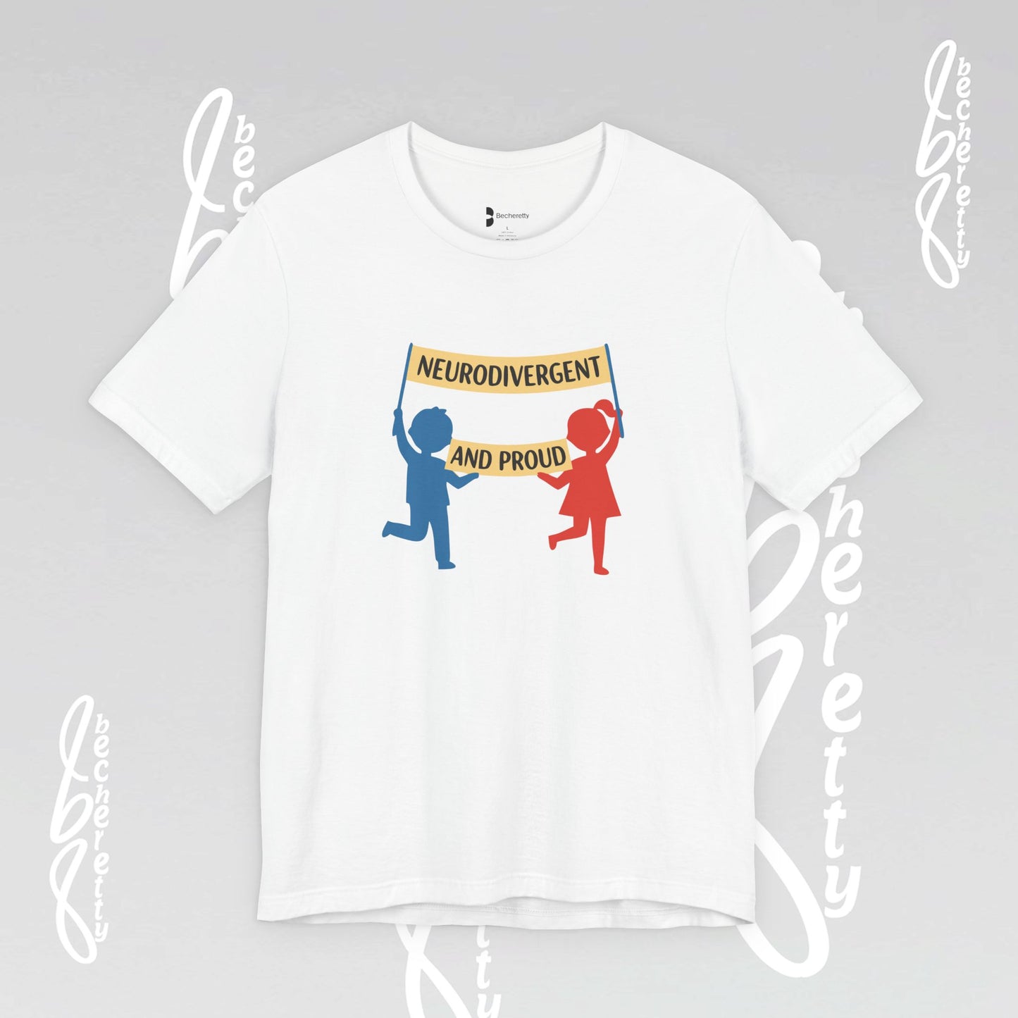 Neurodivergent Pride Tee, Empowerment Shirt, Neurodiversity Gift, Inclusive Apparel, Celebratory Top