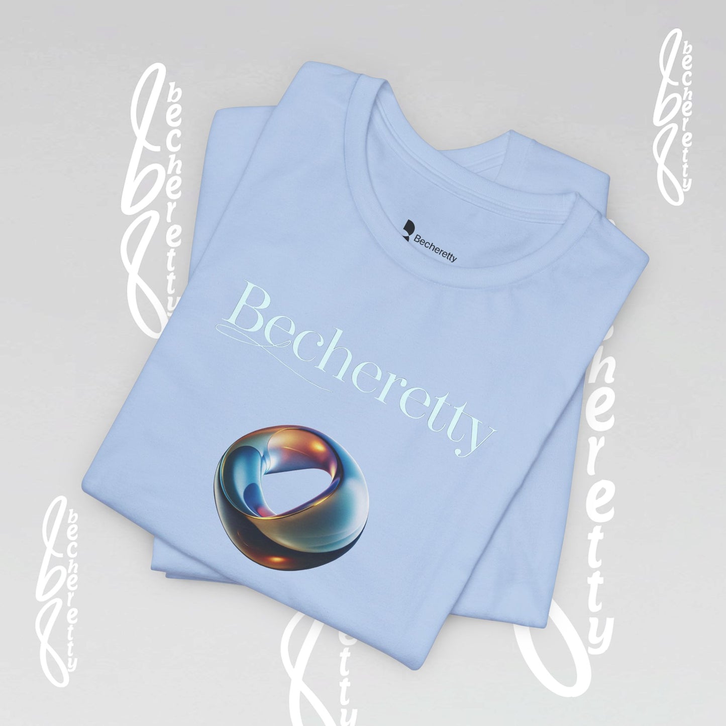 Abstract futuristic ring - Graphic T-Shirt - Becheretty Design - Gift for Women - Casual Wear