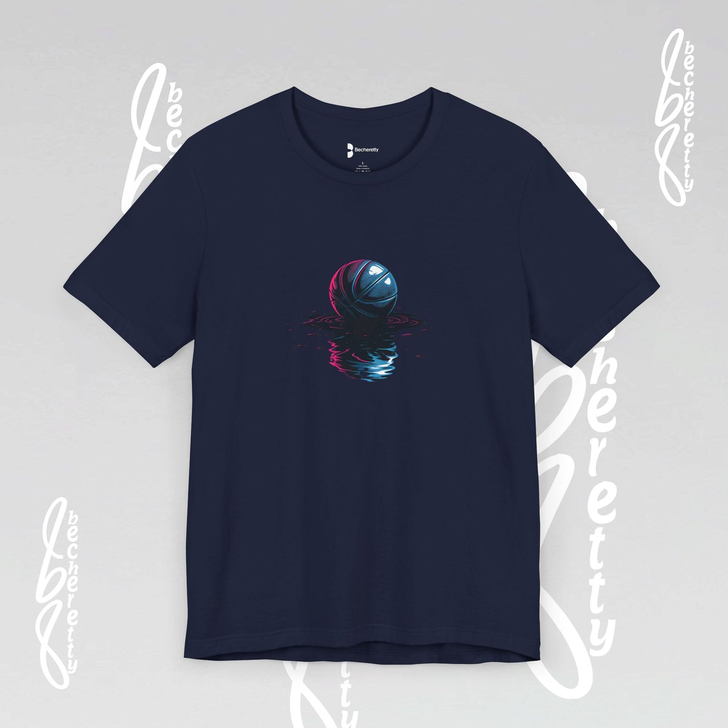 Basketball T-Shirt Unisex - Cool Graphic Becheretty - Perfect for Basketball Lovers - Casual Wear