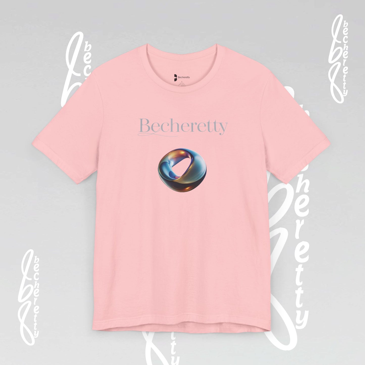 Abstract futuristic ring - Graphic T-Shirt - Becheretty Design - Gift for Women - Casual Wear
