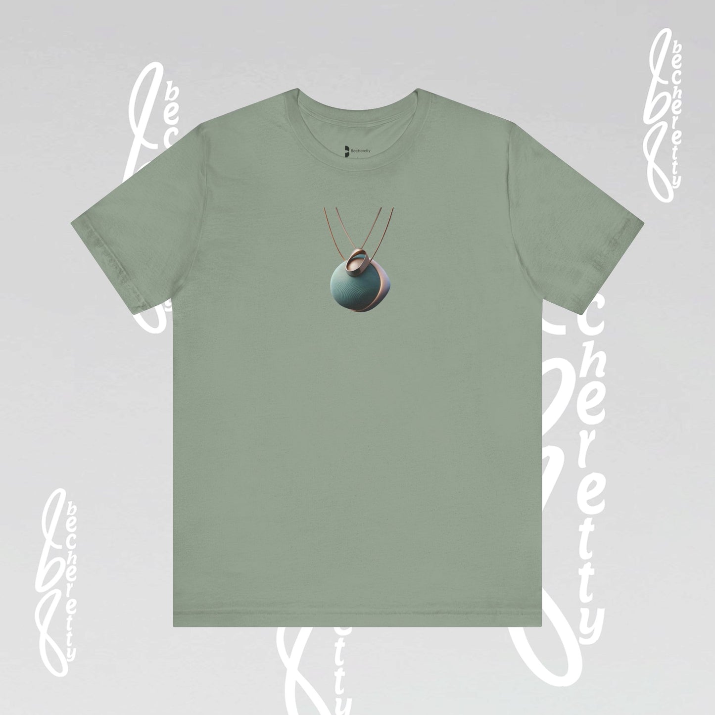 Artistic Necklace Graphic T-Shirt Becheretty - Perfect Women Gift - Style is Yours