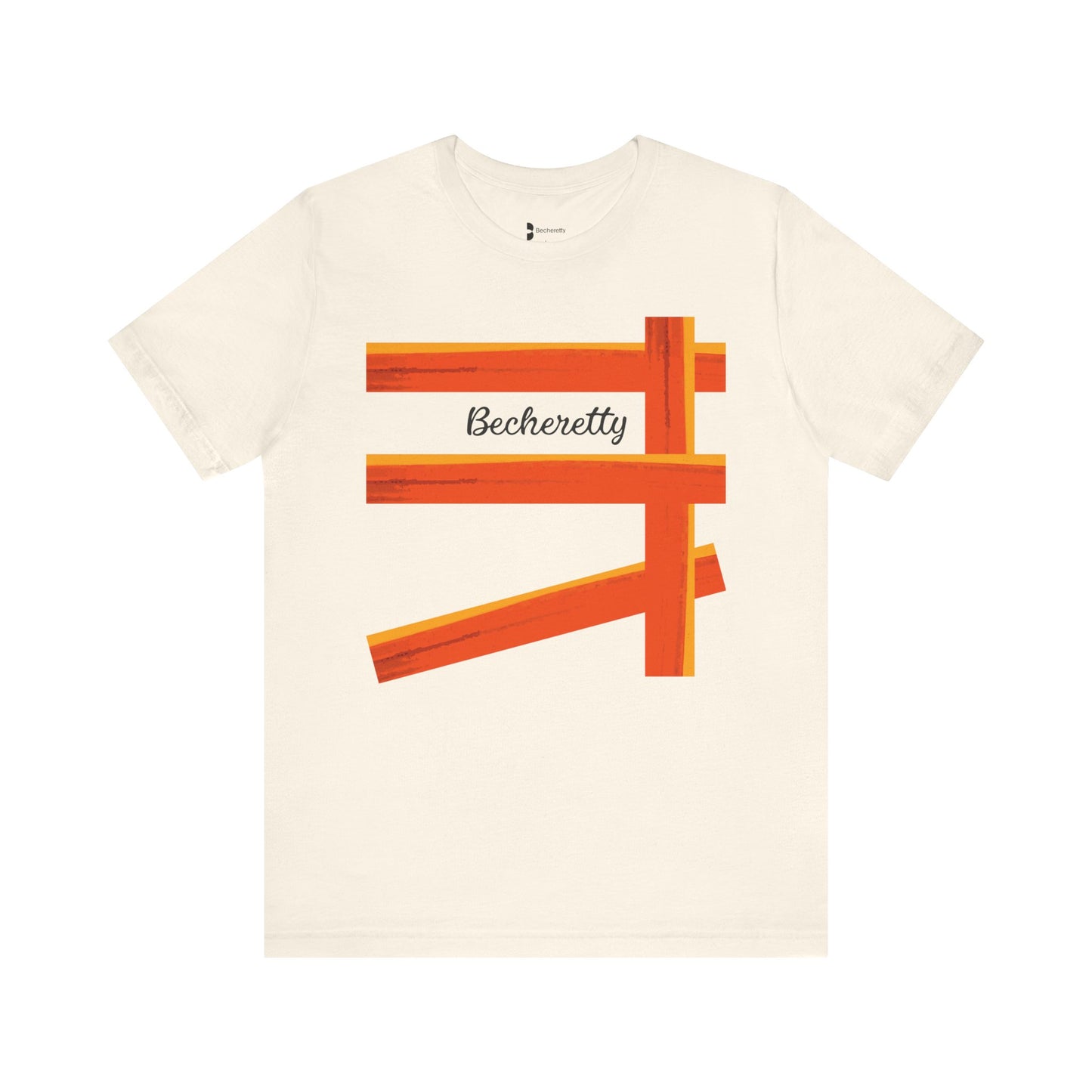 Vibrant Graphic Tee for Creative Souls, Becheretty Unisex T-Shirt, Casual Wear, Gift for Art Lovers, Everyday Comfort