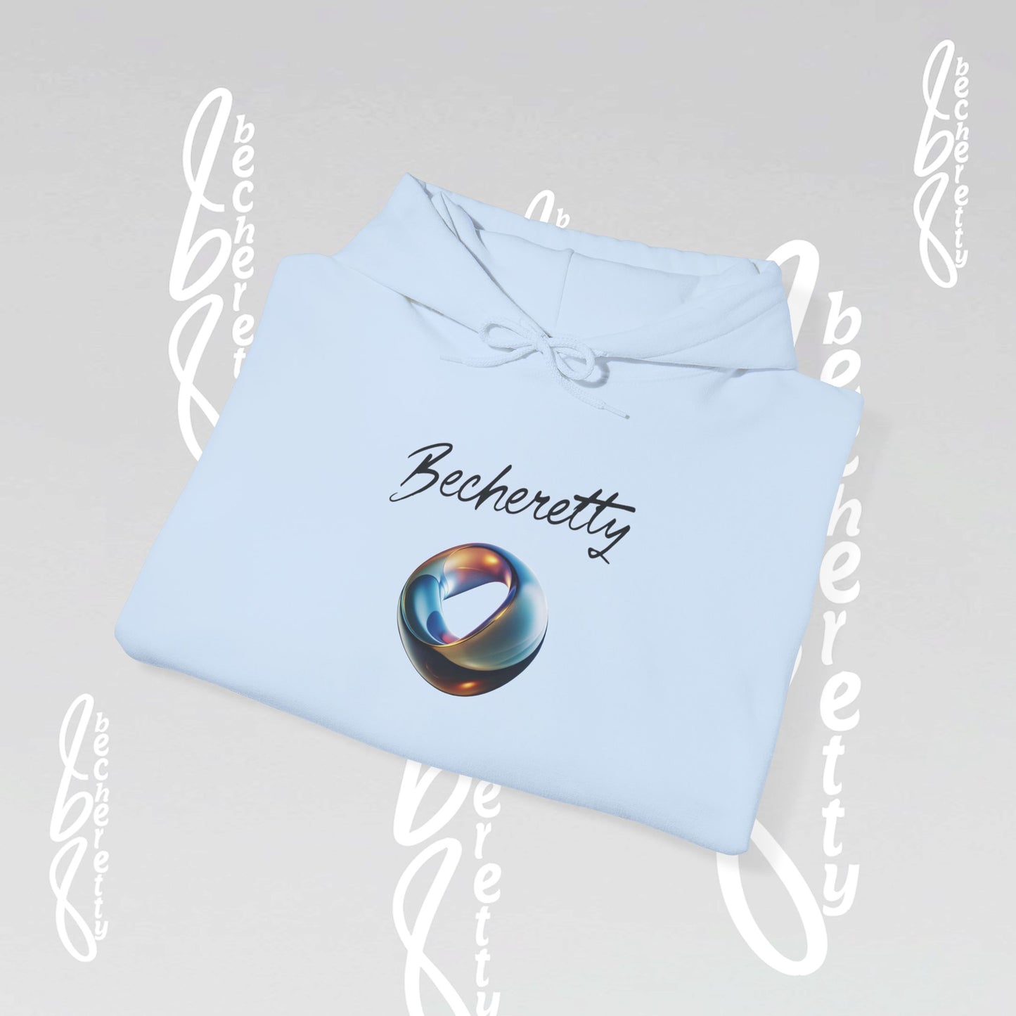 Unique Graphic Hoodie Becheretty - Original Futuristic Ring - Style is yours!