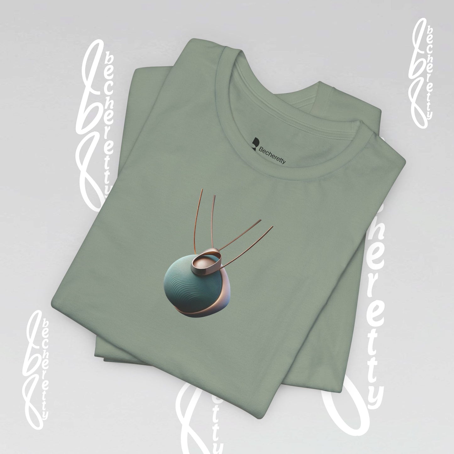 Artistic Necklace Graphic T-Shirt Becheretty - Perfect Women Gift - Style is Yours