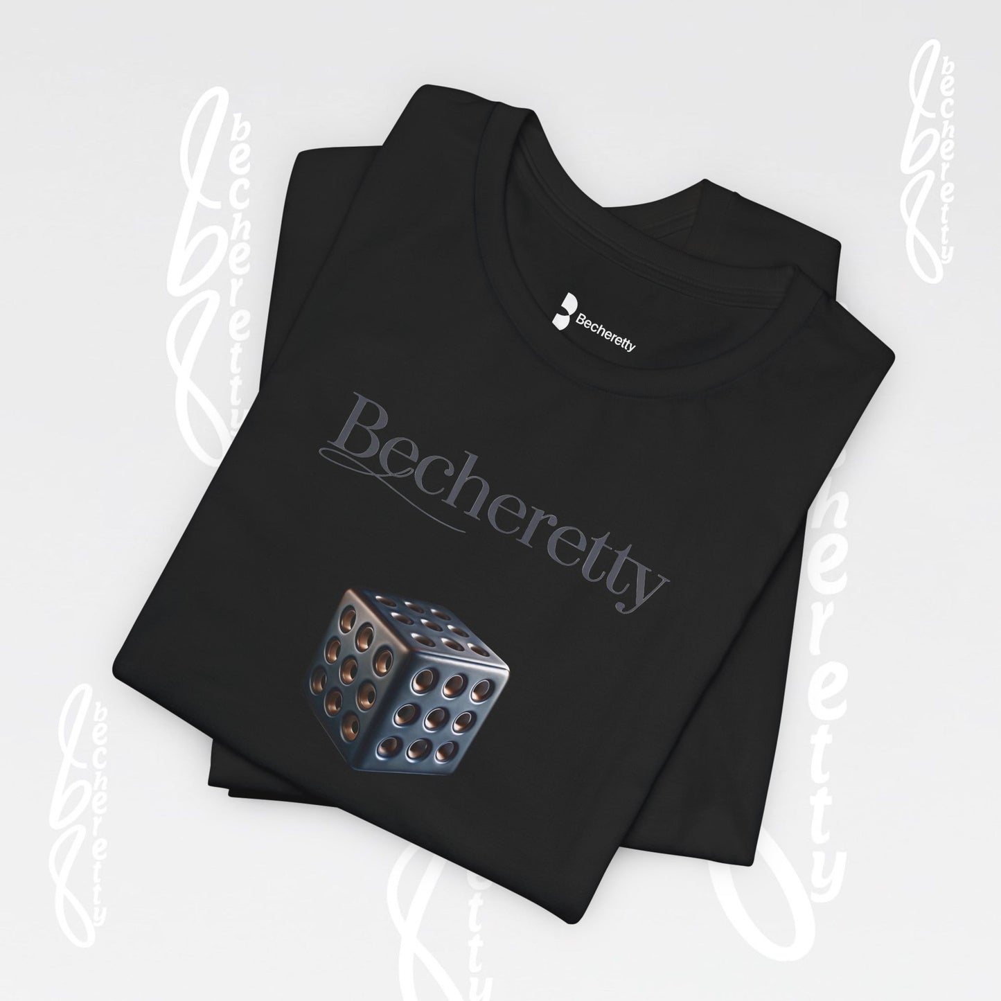 Original Dice 3D Graphic Becheretty - Minimalistic Art Expression - Casual wear - Gamers Gift