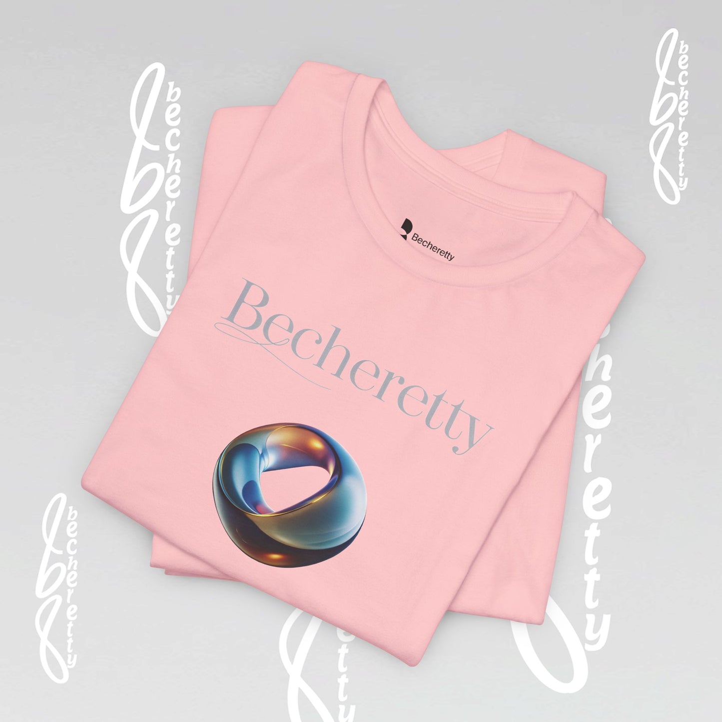 Abstract futuristic ring - Graphic T-Shirt - Becheretty Design - Gift for Women - Casual Wear