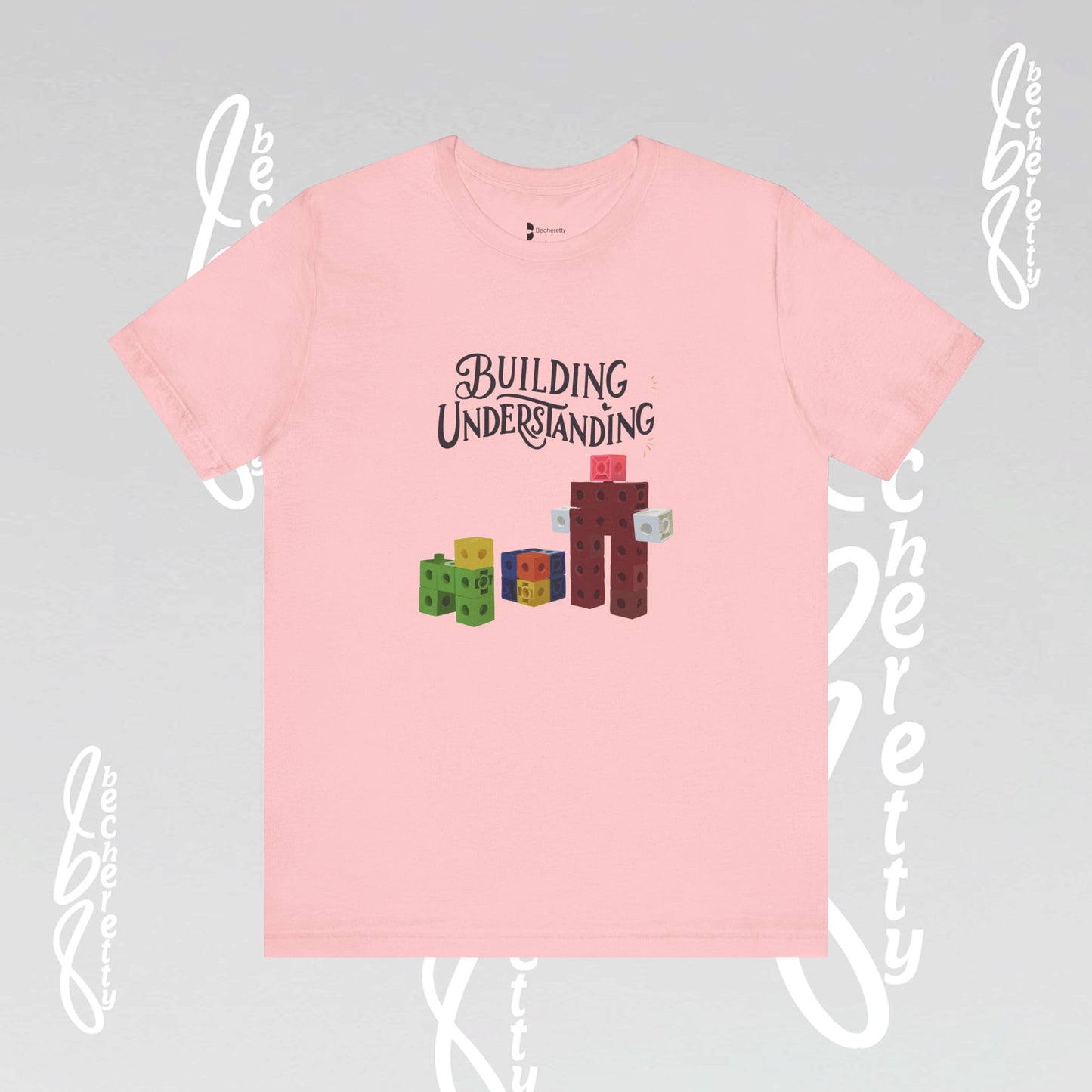 Graphic Building Understanding Tee - Supporting Neurodiversity and Autism Awareness