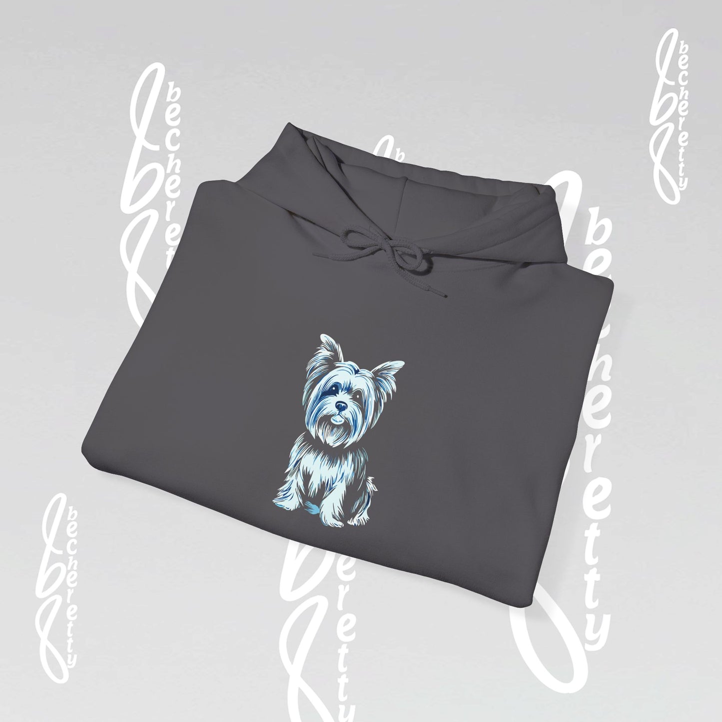 Yorkshire Graphic Hoodie Becheretty - Unisex - A great gift for Yorkie lovers