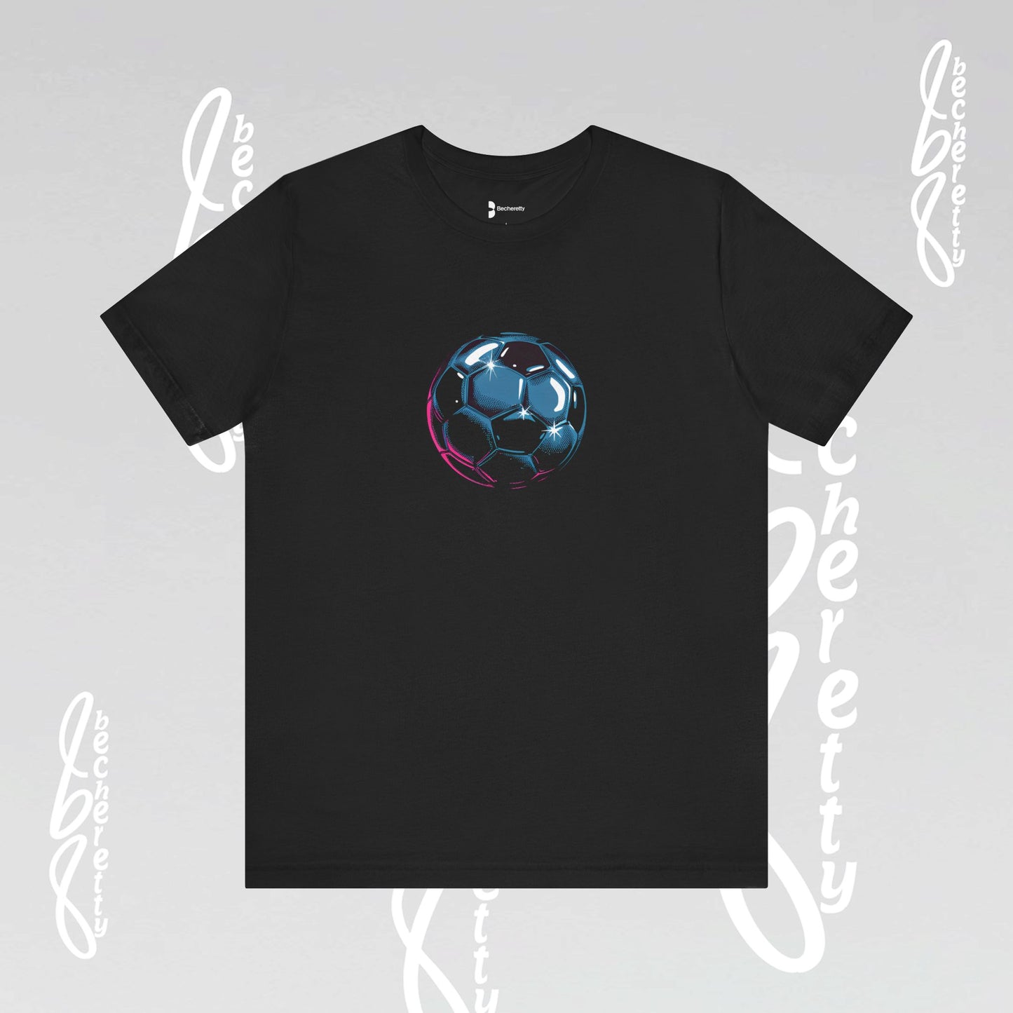 Artistic Soccer Ball - Unisex T-Shirt - Becheretty Graphic - Active Lifestyle / Casual Wear