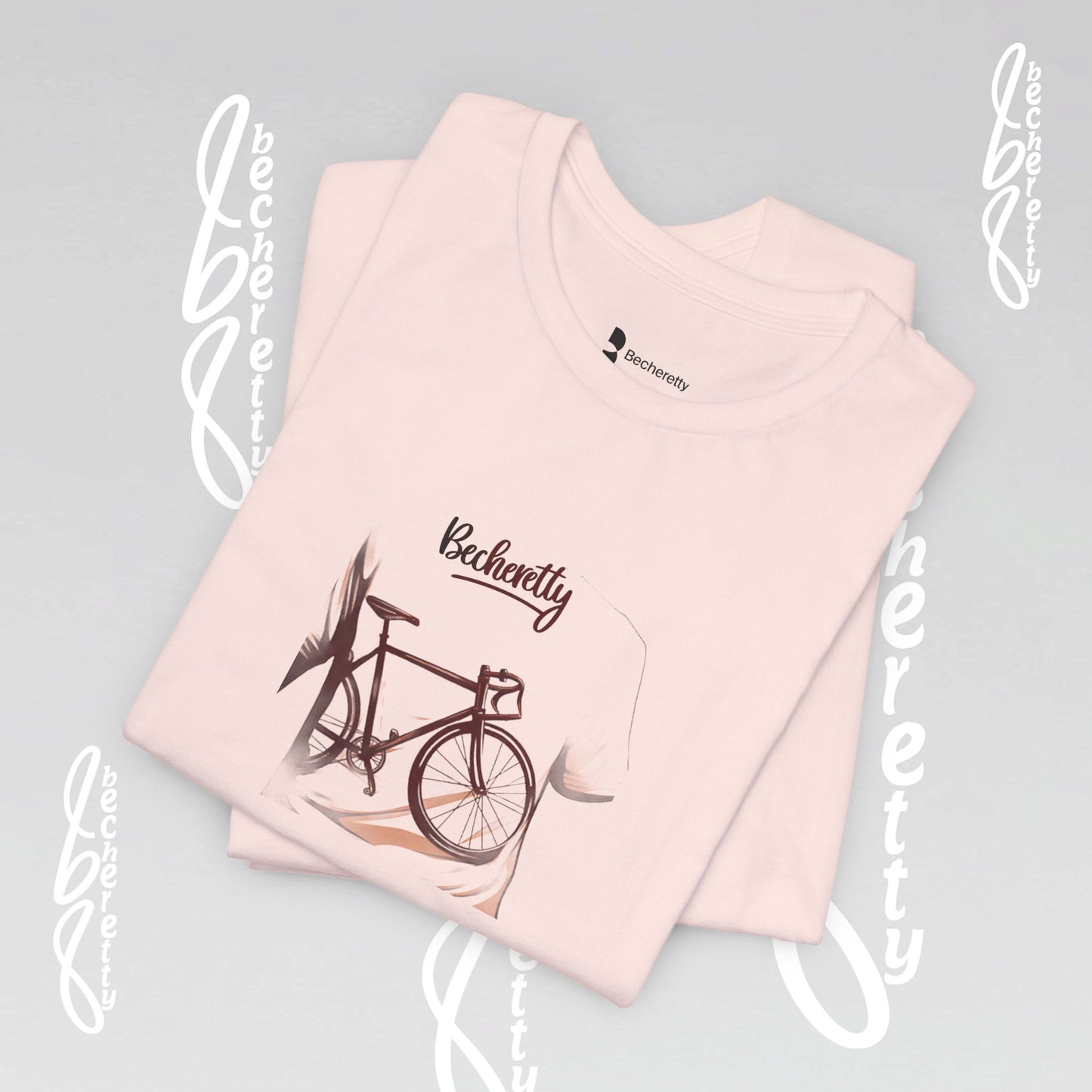 Bike lovers - T'Shirt short sleeve - Becheretty Graphic Design - Casual Wear
