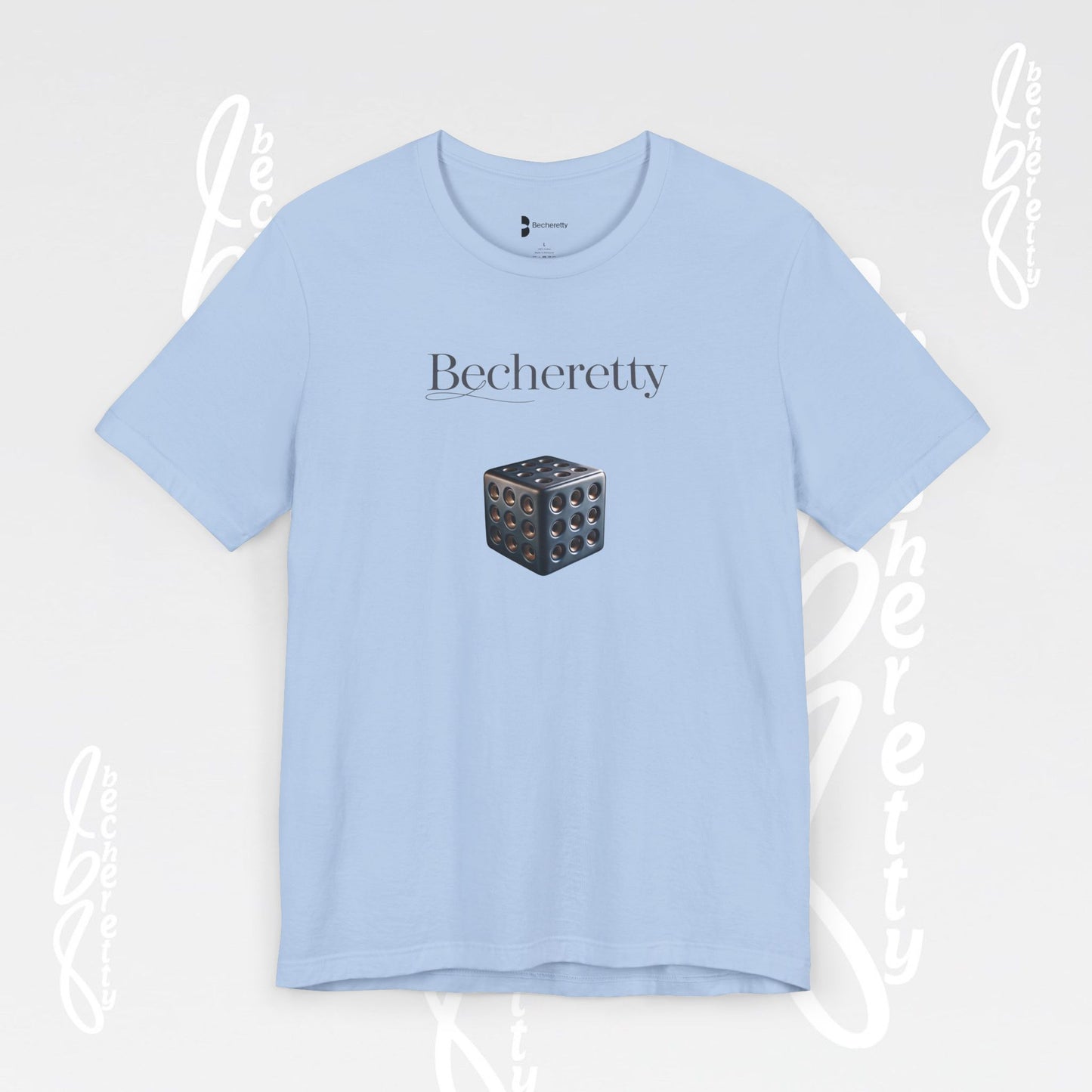 Original Dice 3D Graphic Becheretty - Minimalistic Art Expression - Casual wear - Gamers Gift