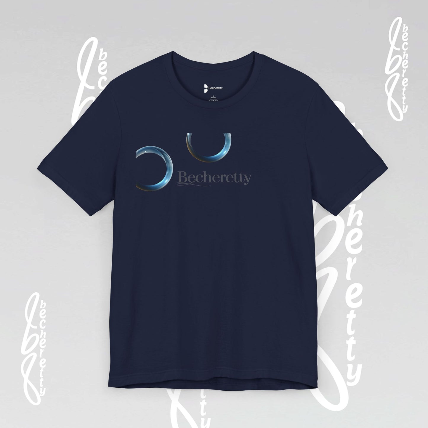 Becheretty Graphic T-Shirt - Broken Vector Line - Casual Wear - Fashion Style