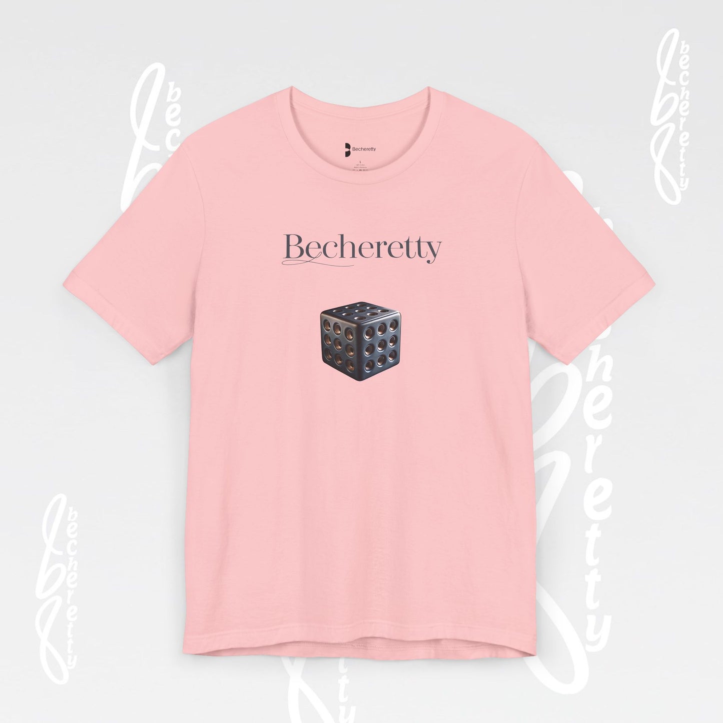 Original Dice 3D Graphic Becheretty - Minimalistic Art Expression - Casual wear - Gamers Gift