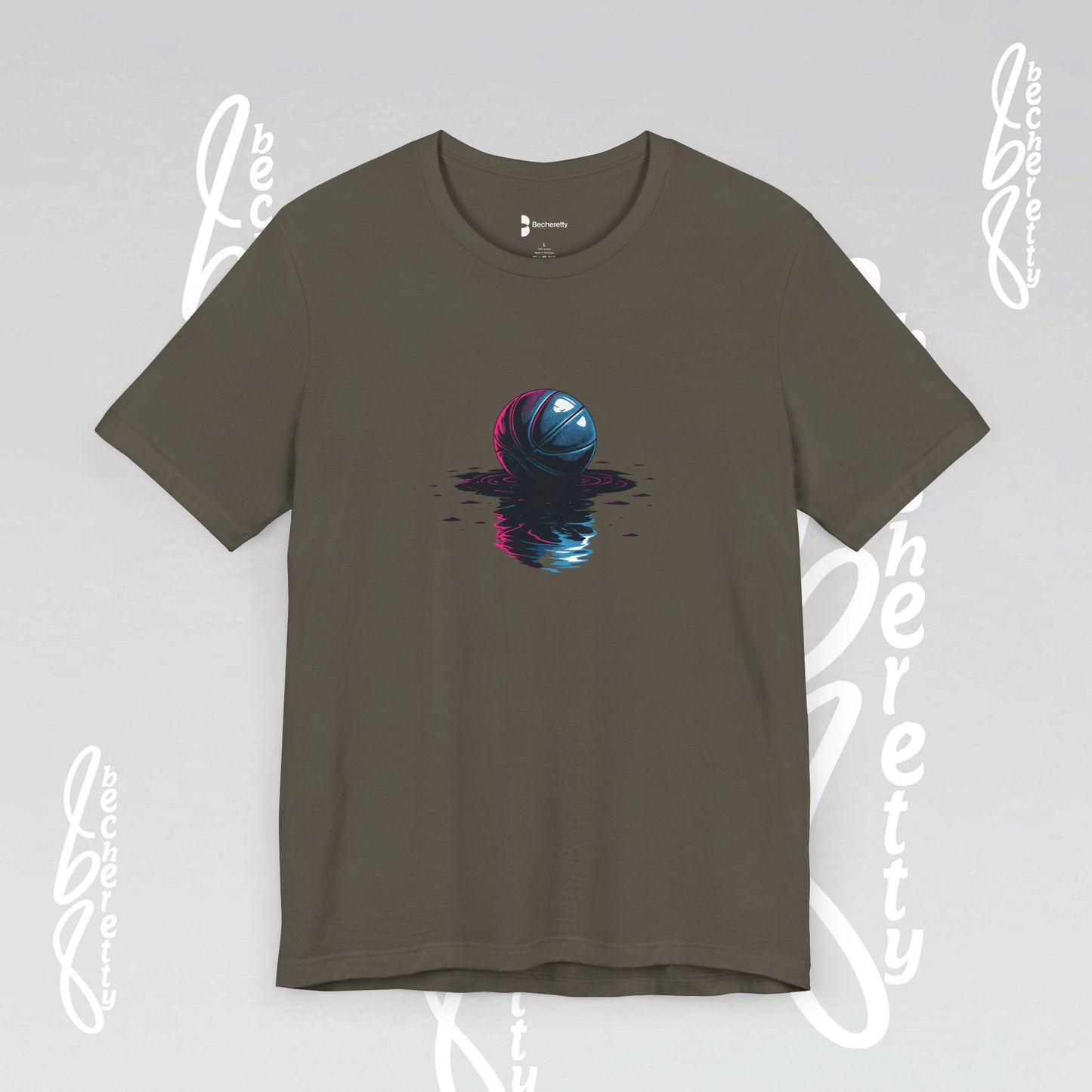 Basketball T-Shirt Unisex - Cool Graphic Becheretty - Perfect for Basketball Lovers - Casual Wear