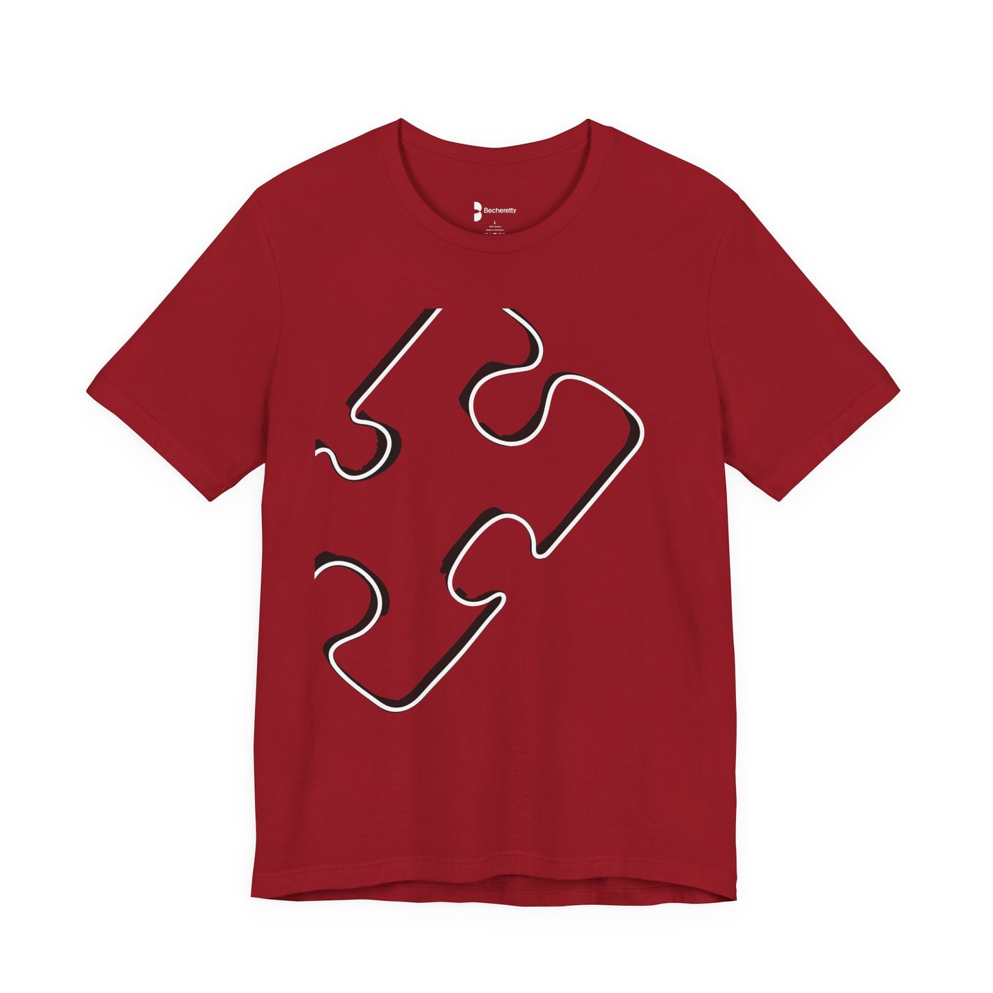 Autism Awareness Tee - Minimalistic graphic Becheretty - Unisex - Everyday Style