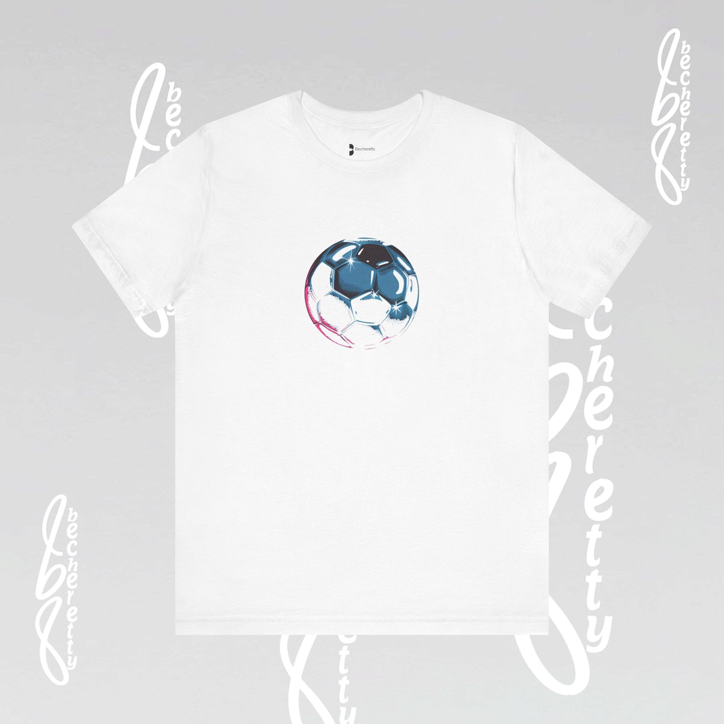 Artistic Soccer Ball - Unisex T-Shirt - Becheretty Graphic - Active Lifestyle / Casual Wear