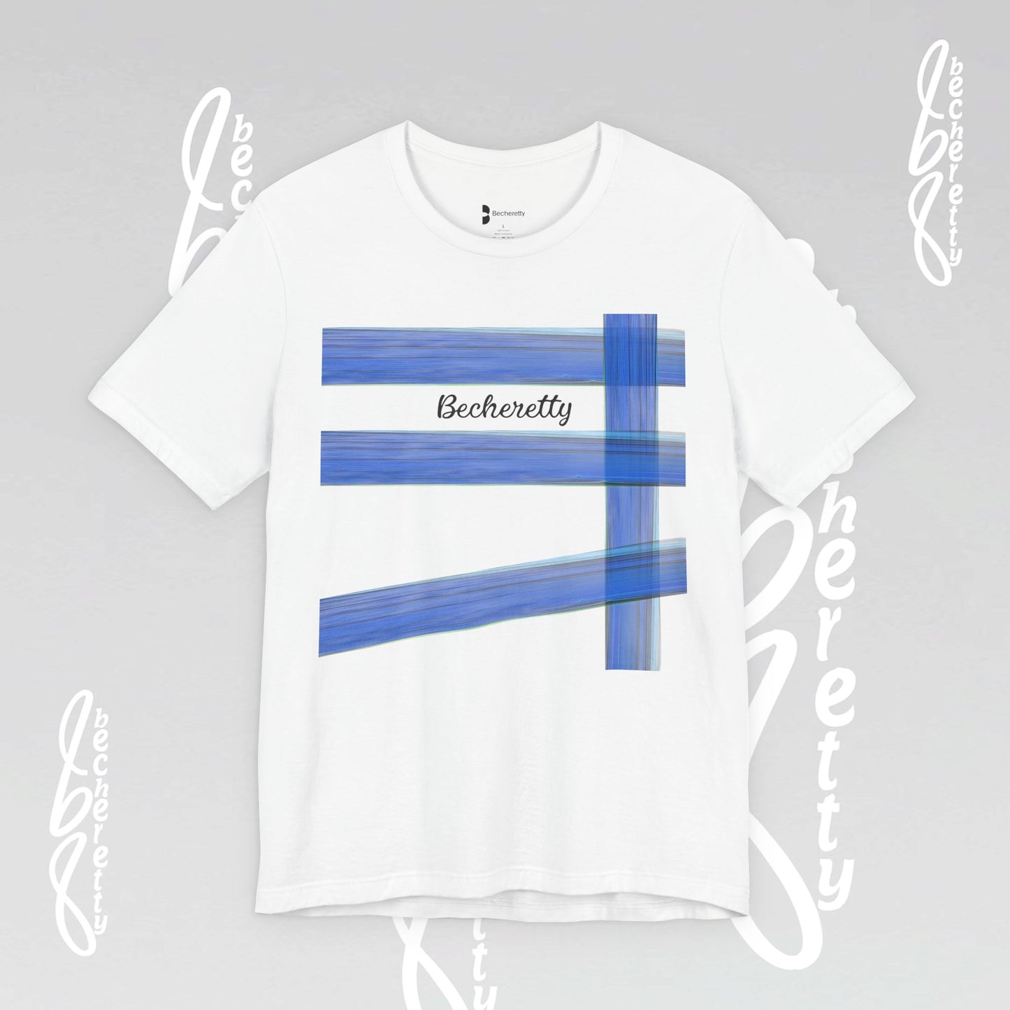 Artistic Graphic Tee Becheretty - Unique Top, Casual Fashion, Gift for Friends, Trendy Streetwear, Summer Vibes