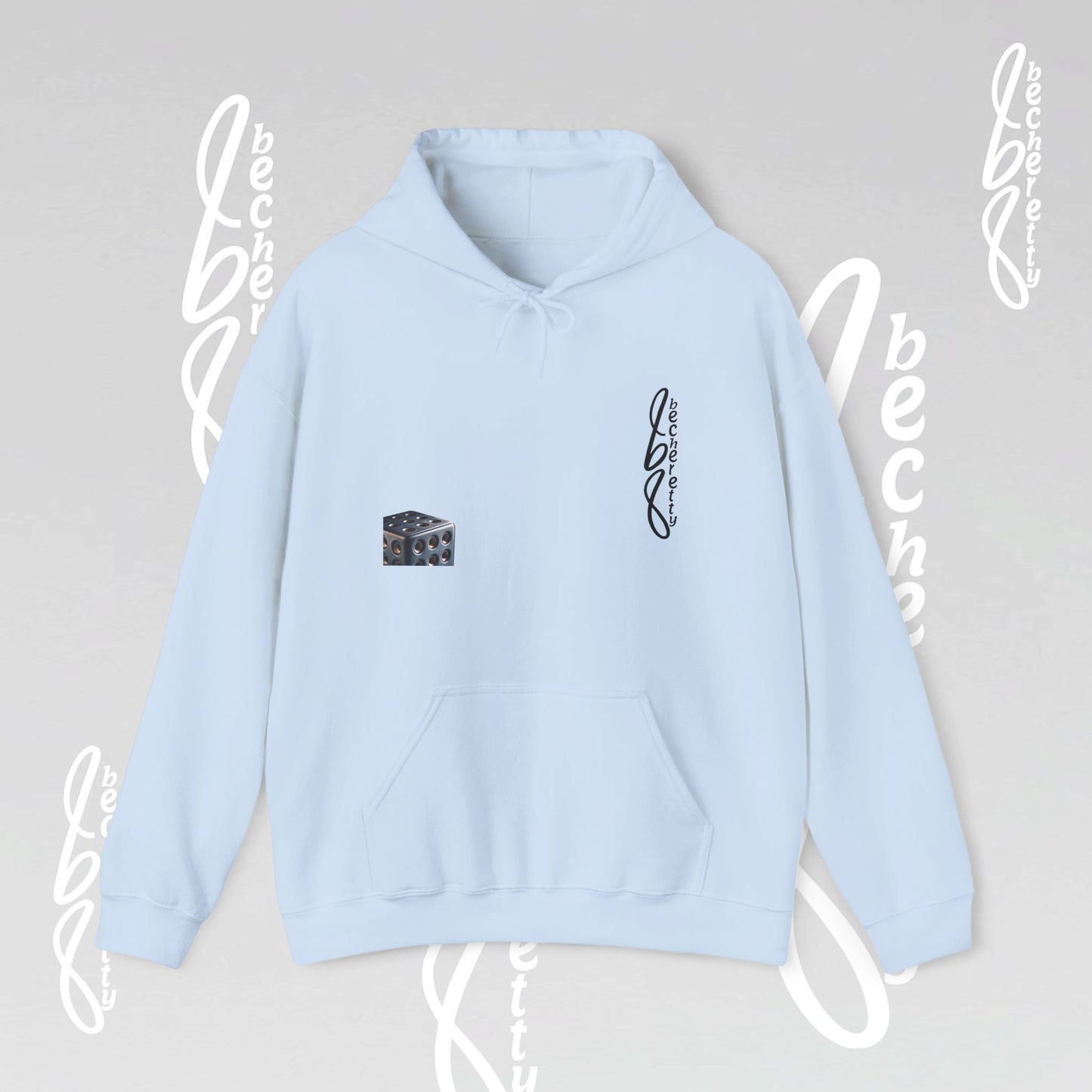 Hoodie Artistic Expression Becheretty - Unisex - Broken Vector Line