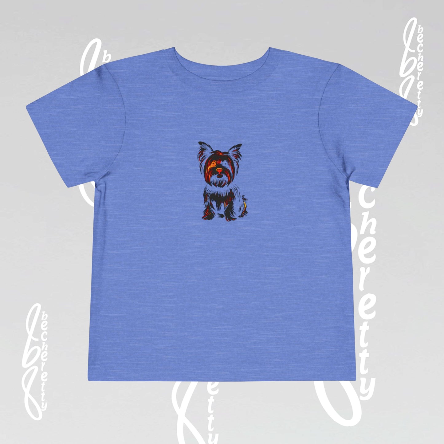 Yorkie - Graphic Tee "Becheretty" for Toddlers - Perfect gift for the little ones