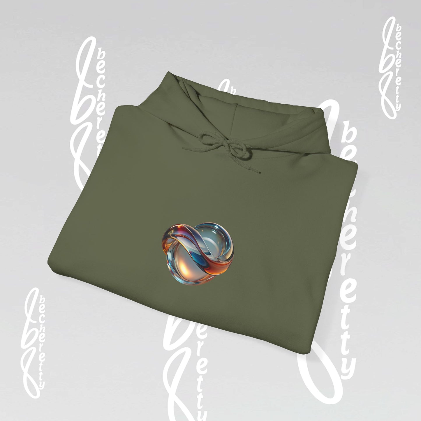 Artistic Graphic Hoodie - Becheretty Futuristic Design