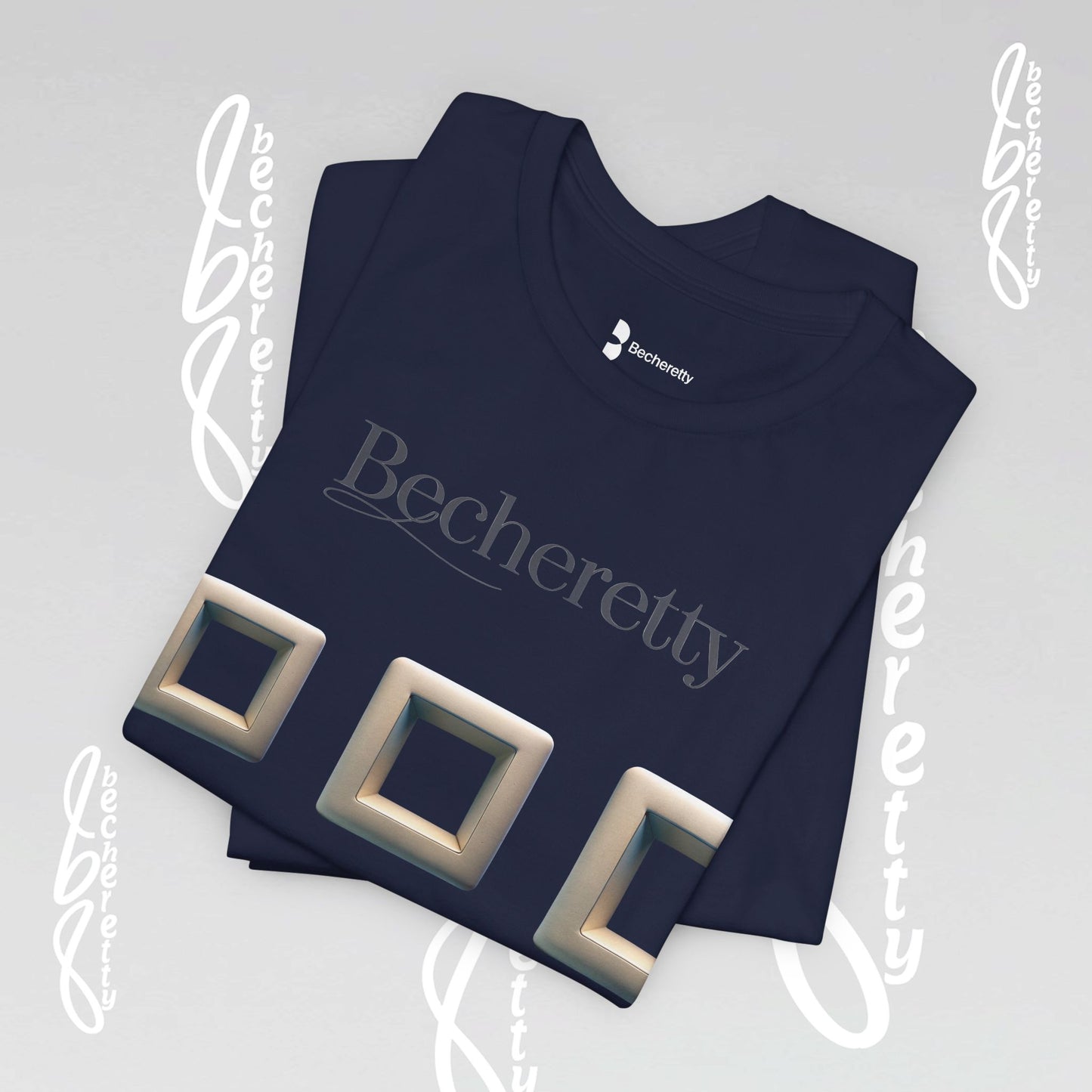 Modern Minimalist Graphic Tee - Becheretty - Artistic Everyday wear, Unique gift