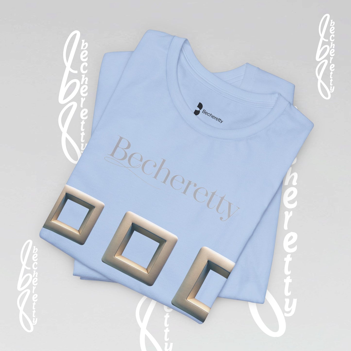 Modern Minimalist Graphic Tee - Becheretty - Artistic Everyday wear, Unique gift