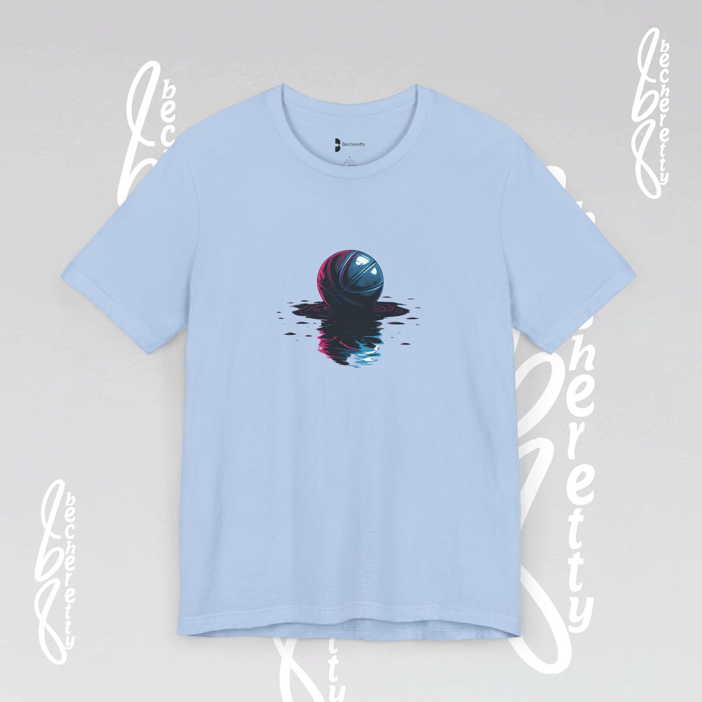Basketball T-Shirt Unisex - Cool Graphic Becheretty - Perfect for Basketball Lovers - Casual Wear
