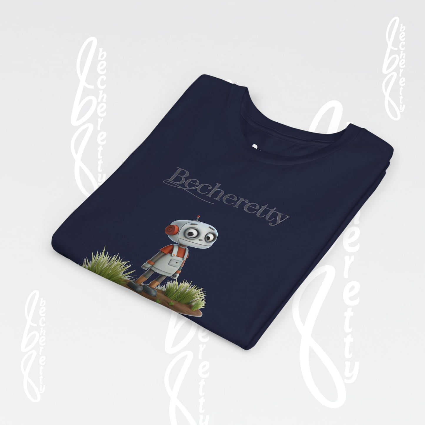 Youth T-Shirt short sleeve - Becheretty Graphic - Funny Robot - Casual Wear - Unique Kids Apparel